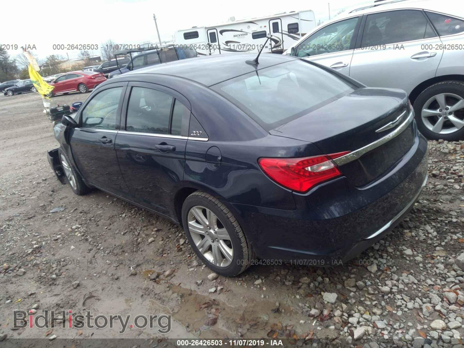 2013 CHRYSLER 200 - VIN: 1C3CCBBB7DN684654 - Фото 3