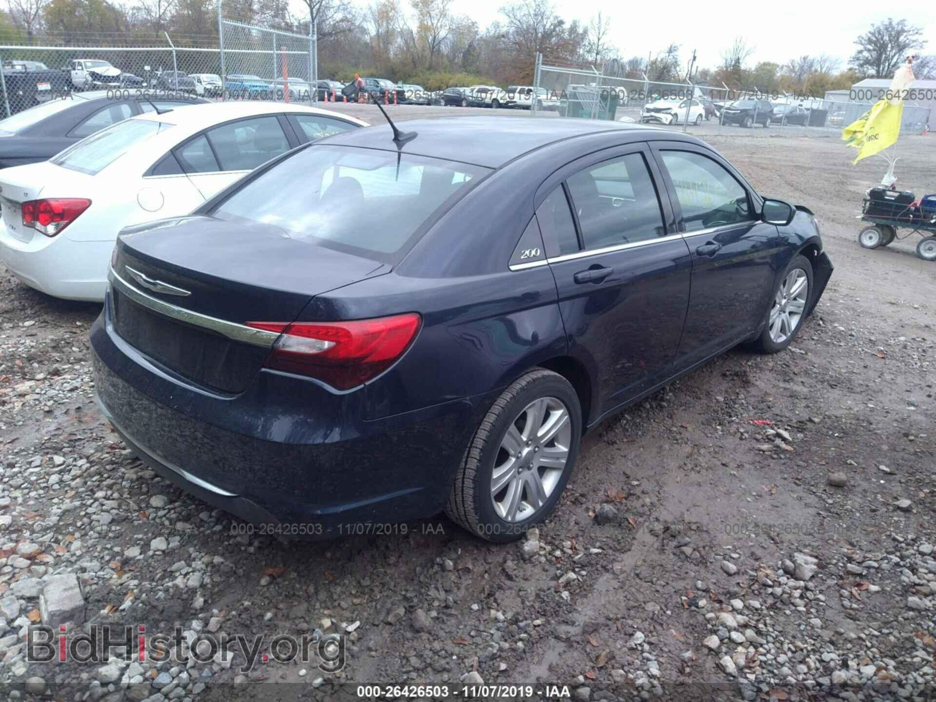 2013 CHRYSLER 200 - VIN: 1C3CCBBB7DN684654 - Фото 4