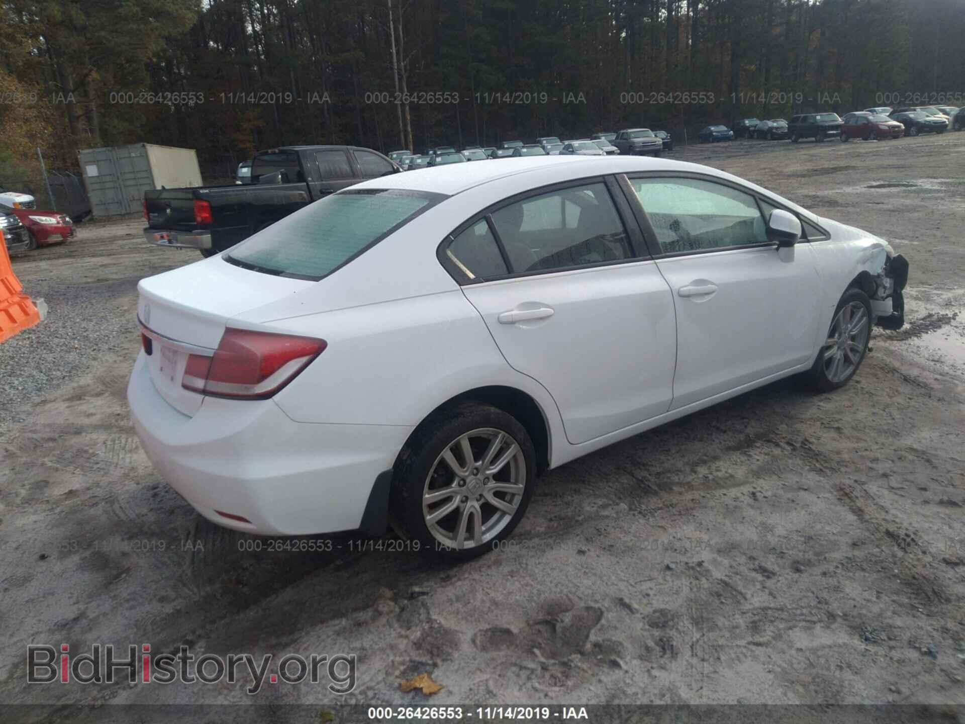 2013 HONDA CIVIC - VIN: 19XFB2F92DE072482 - Фото 4