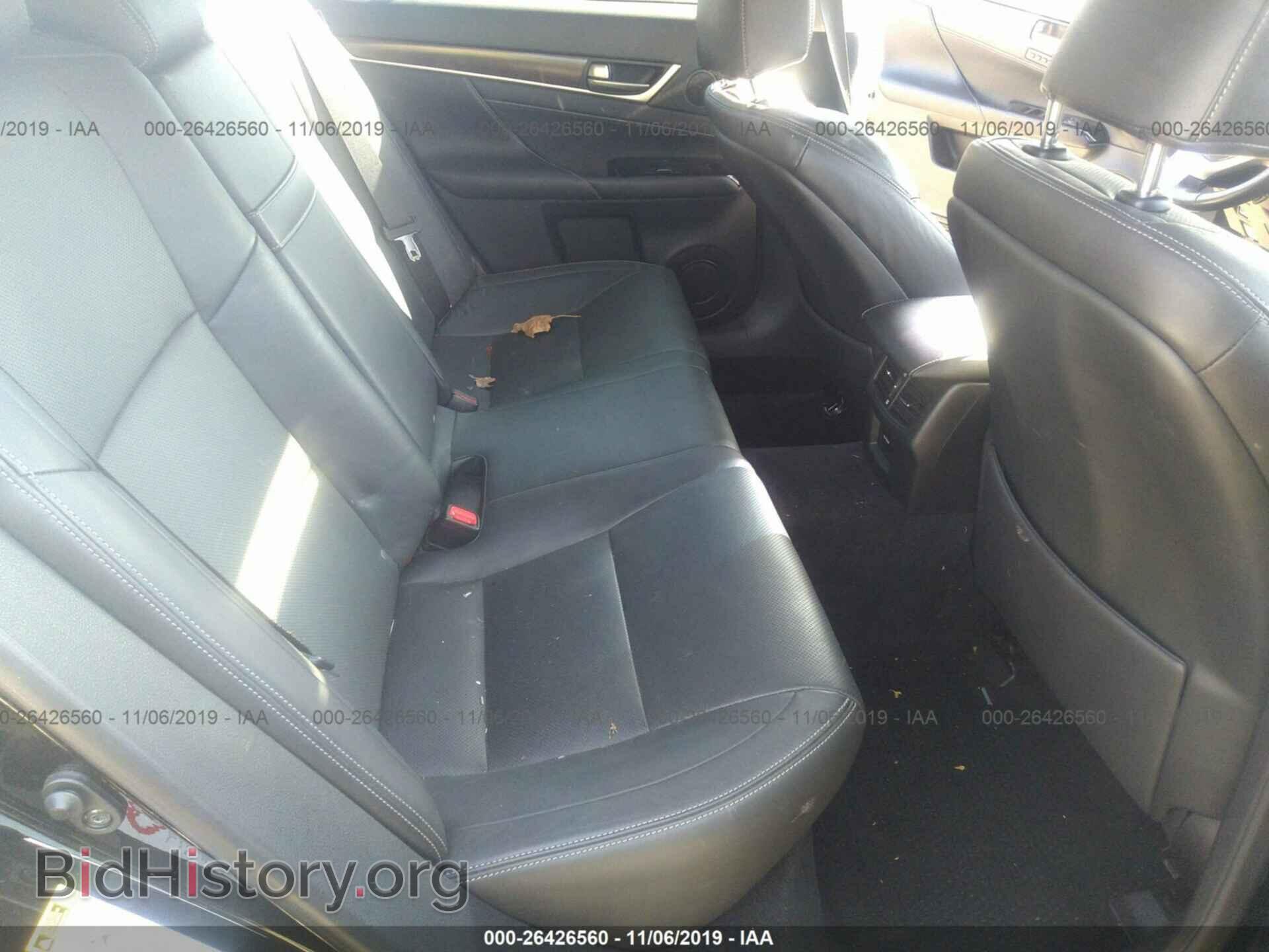 2013 LEXUS GS - VIN: JTHCE1BL4D5016818 - Фото 8