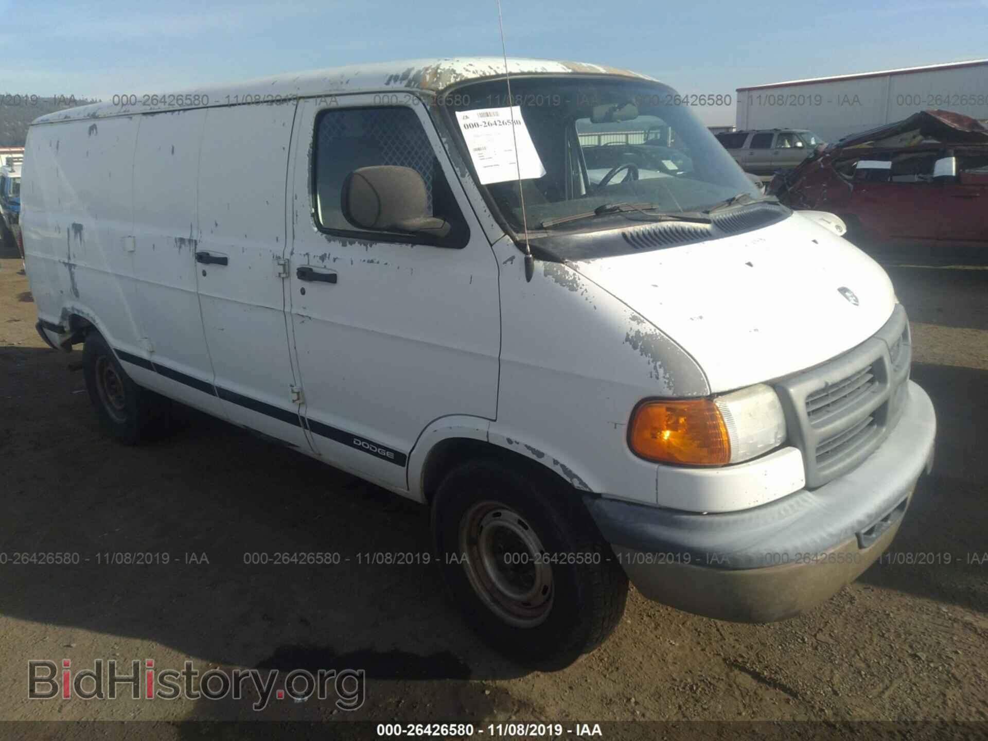 Photo 2B7JB21YX1K505476 - DODGE RAM VAN 2001