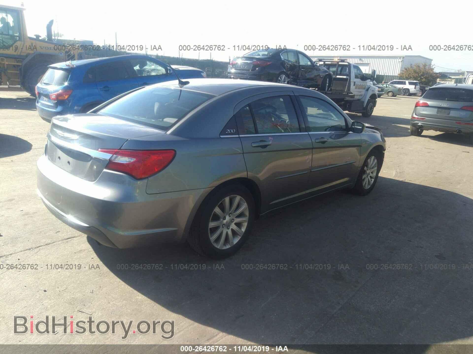 2013 CHRYSLER 200 - VIN: 1C3CCBBB2DN714563 - Фото 4