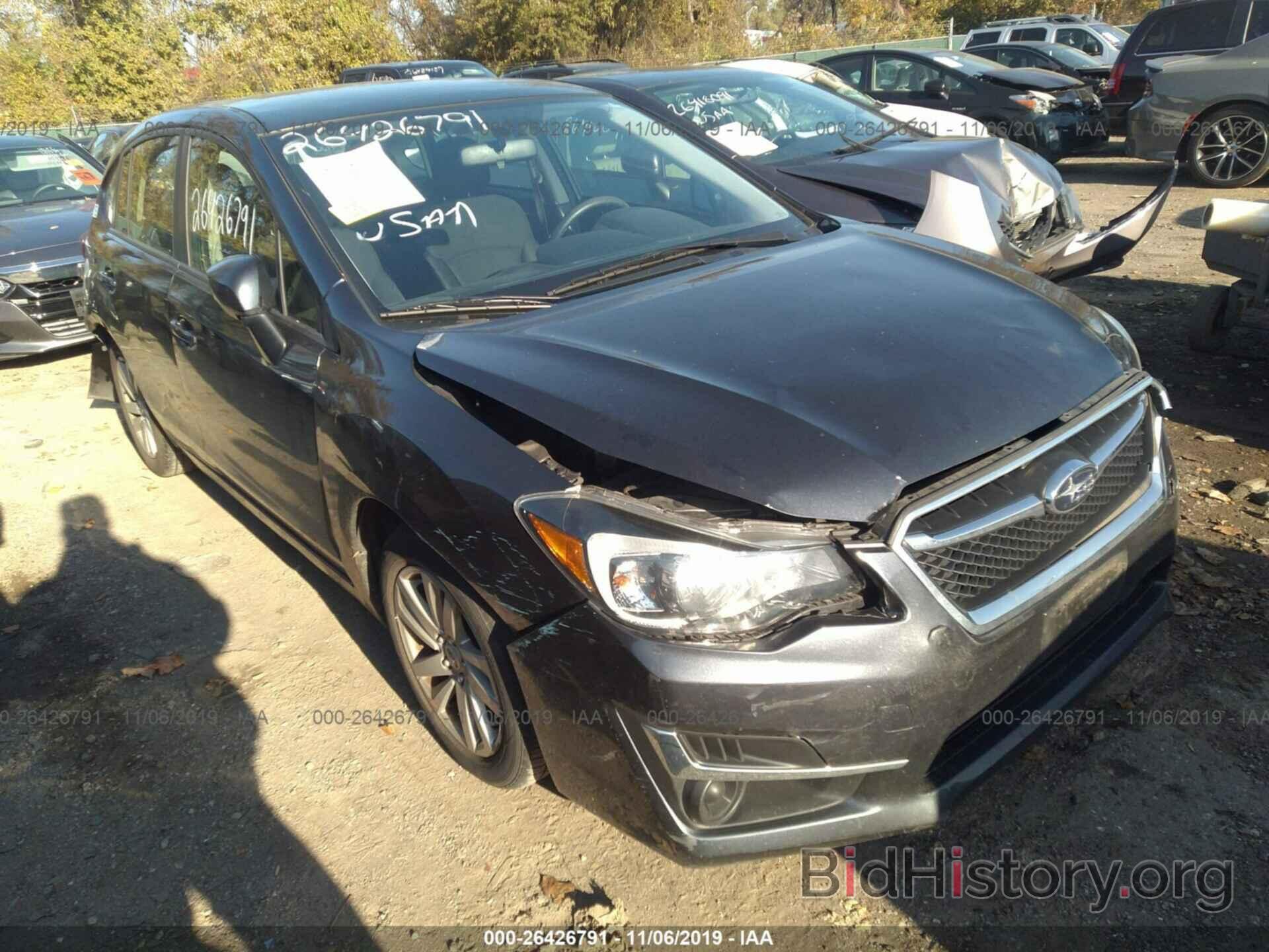 Photo JF1GPAC62FH267396 - SUBARU IMPREZA 2015