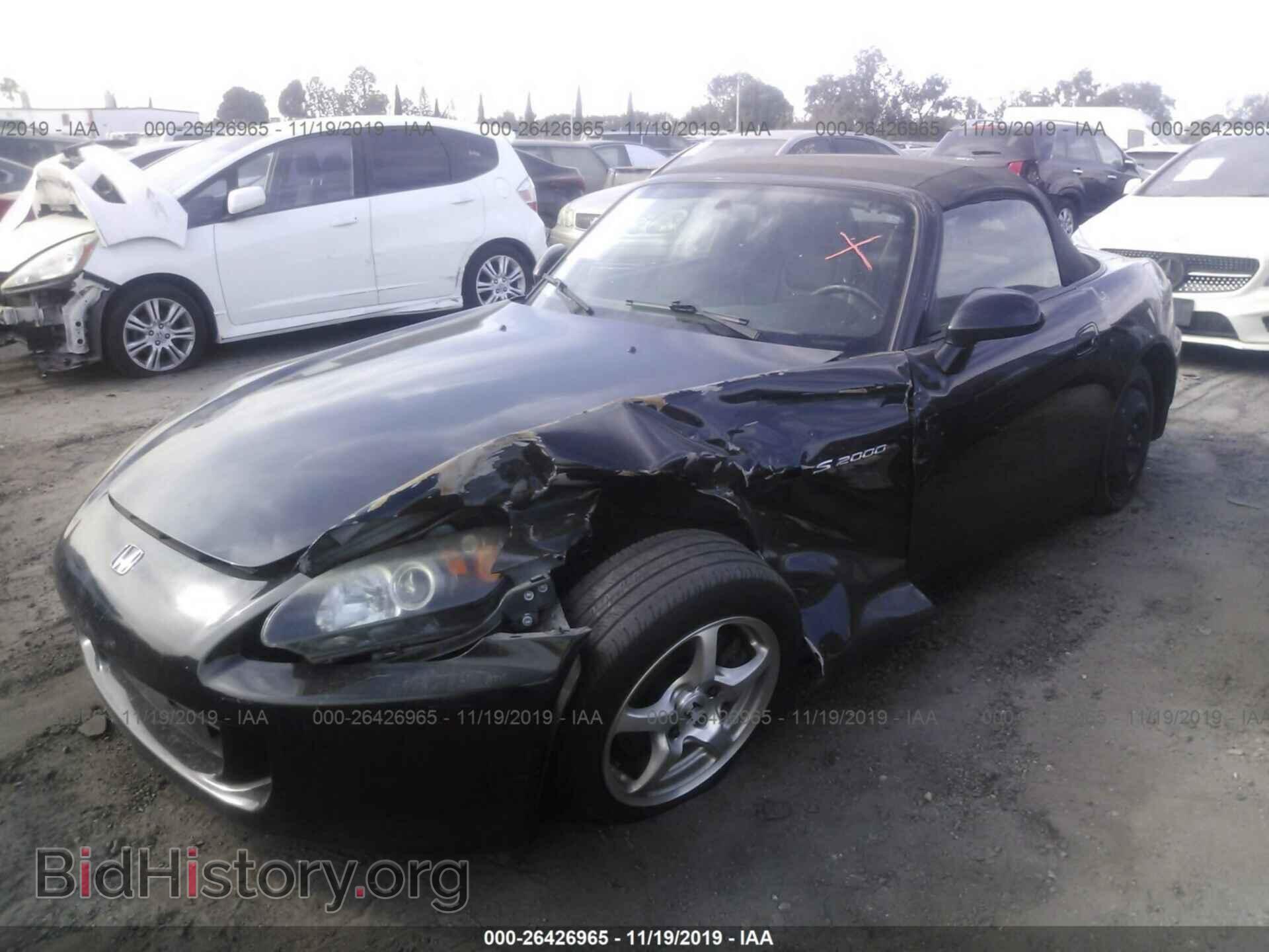 2007 HONDA S2000 - VIN: JHMAP21407S001160 - Фото 2