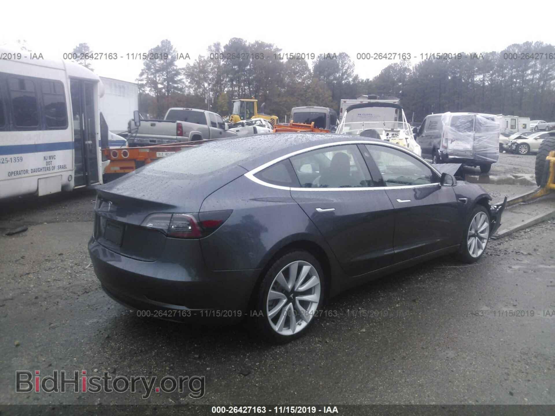 2019 TESLA MODEL 3 - VIN: 5YJ3E1EA4KF425439 - Photo 4