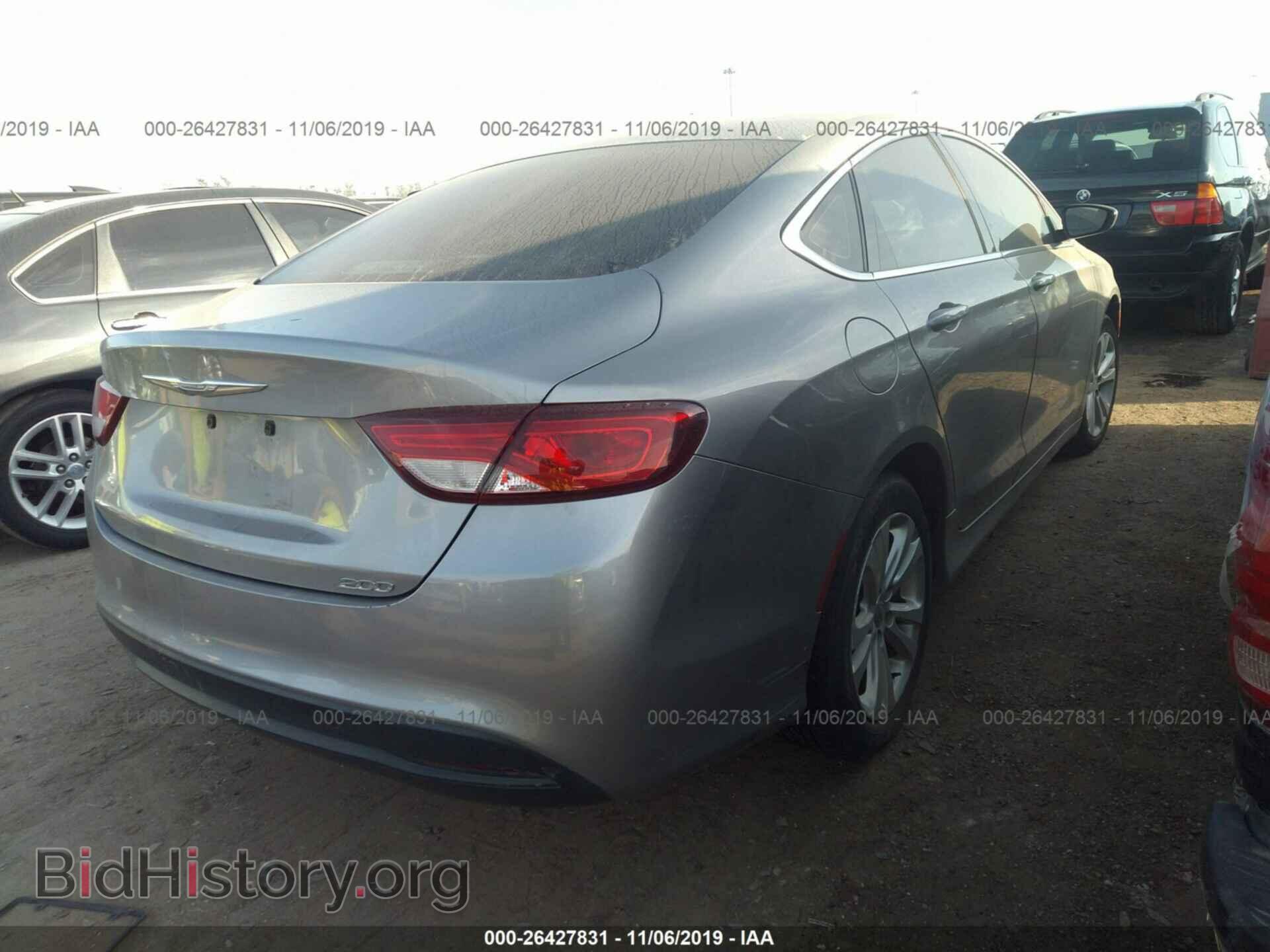 2016 CHRYSLER 200 - VIN: 1C3CCCFB1GN195526 - Фото 4