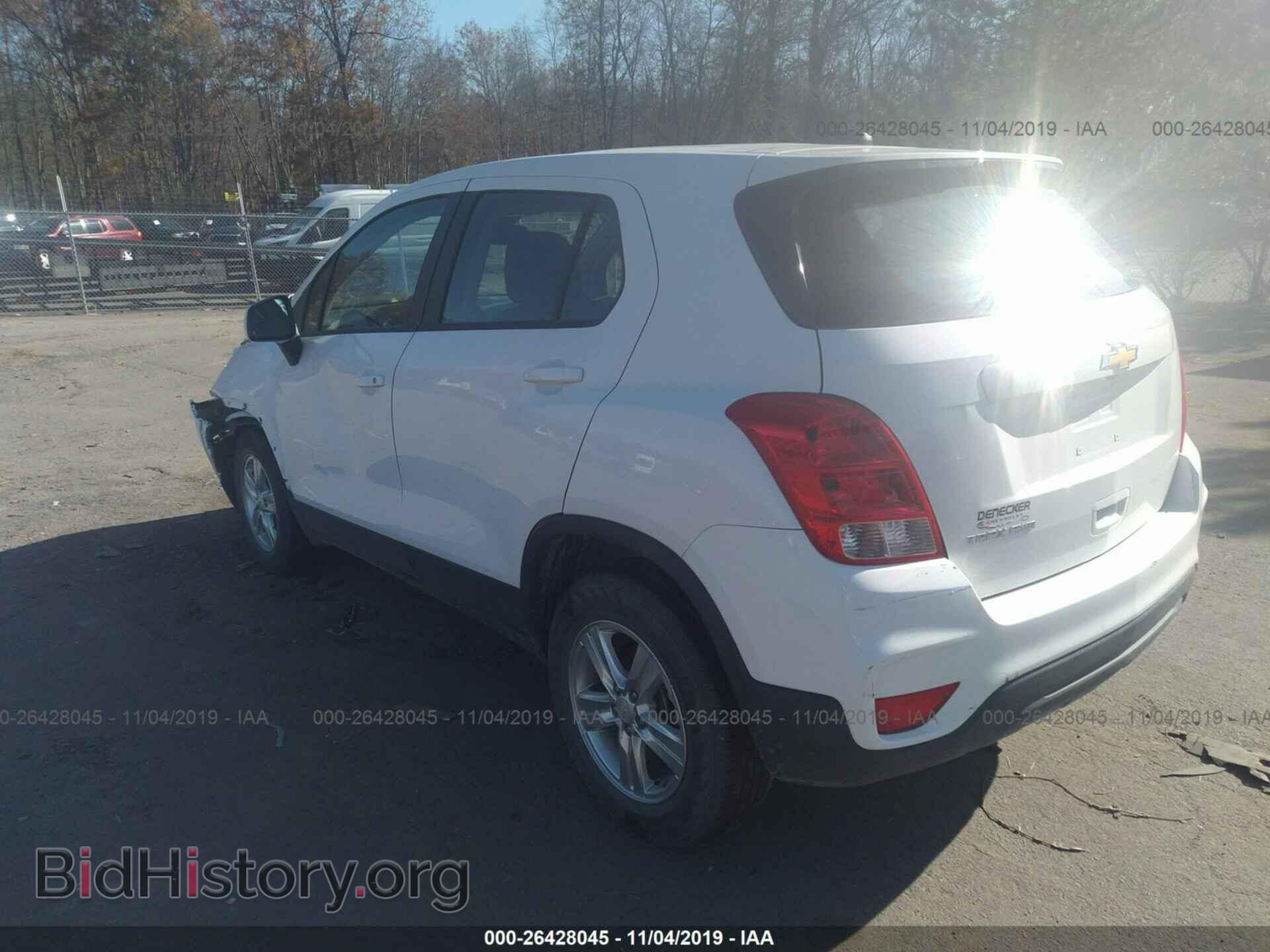 2019 CHEVROLET TRAX - VIN: 3GNCJNSB5KL183012 - Photo 3