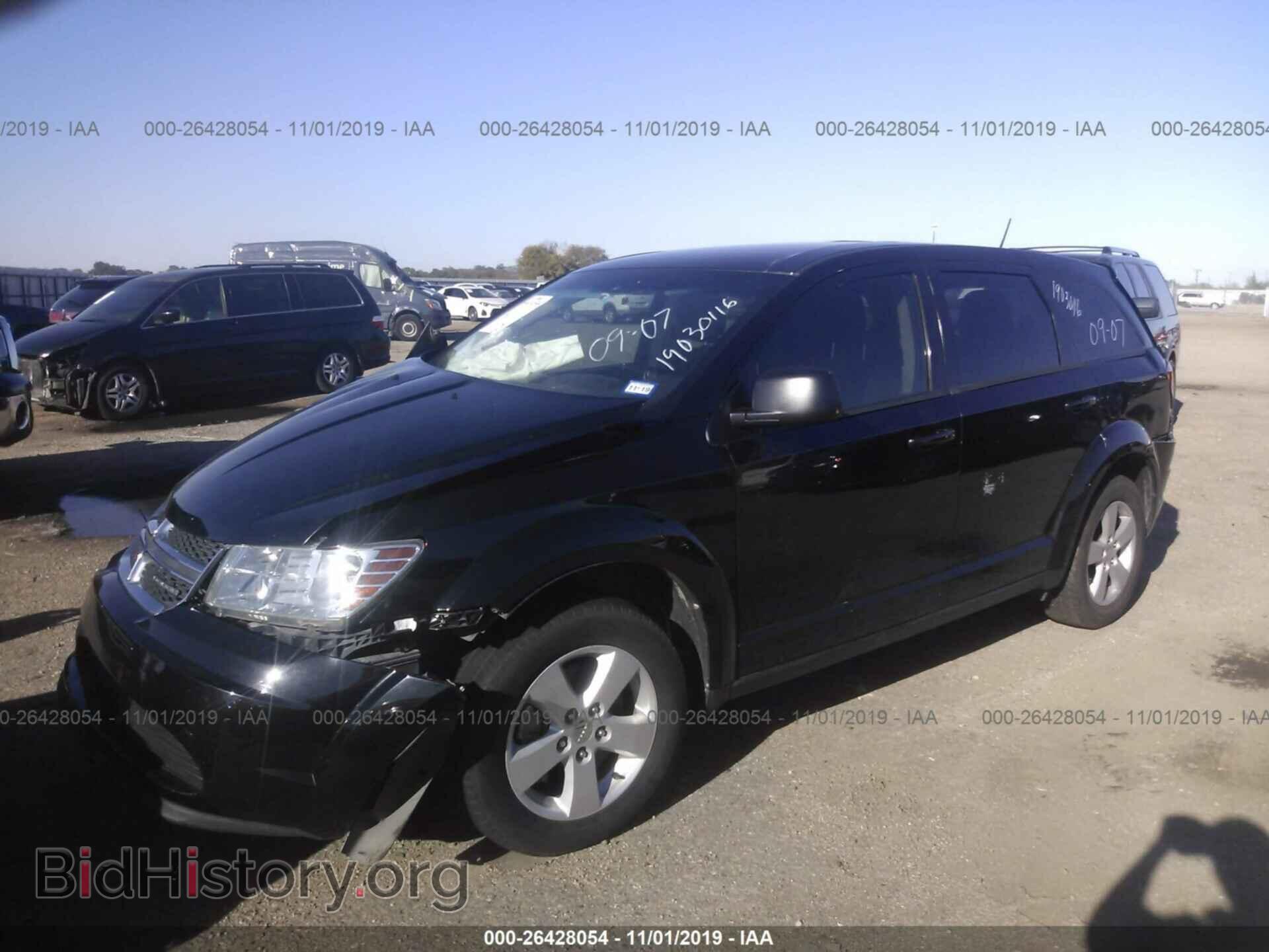 2013 DODGE JOURNEY - VIN: 3C4PDCAB5DT532339 - Фото 2