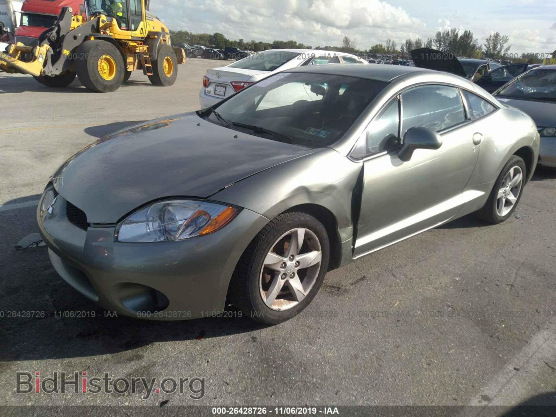 2008 MITSUBISHI ECLIPSE - VIN: 4A3AK24F38E042408 - Фото 2