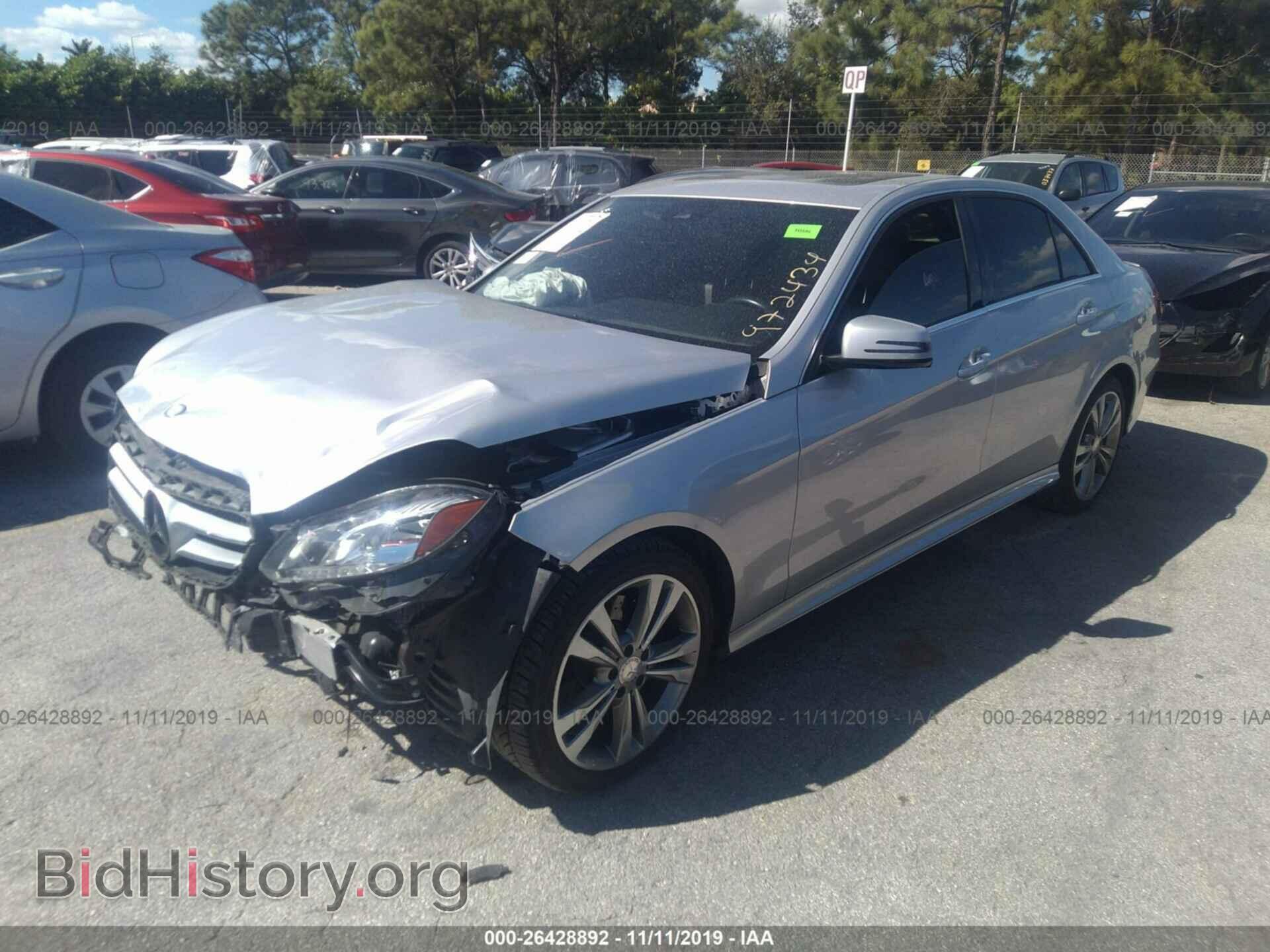 2014 MERCEDES-BENZ E - VIN: WDDHF5KB8EA972434 - Фото 2