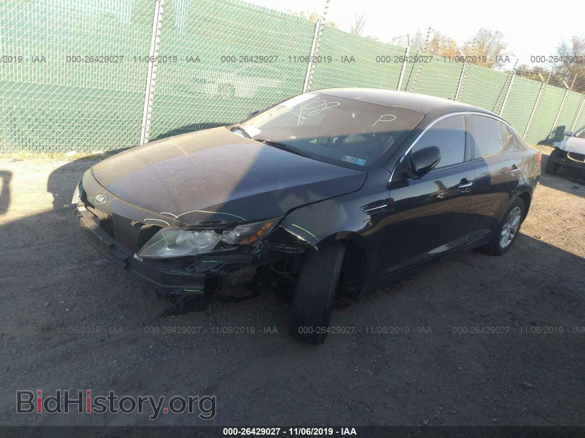 2013 KIA OPTIMA - VIN: 5XXGM4A75DG177024 - Фото 2