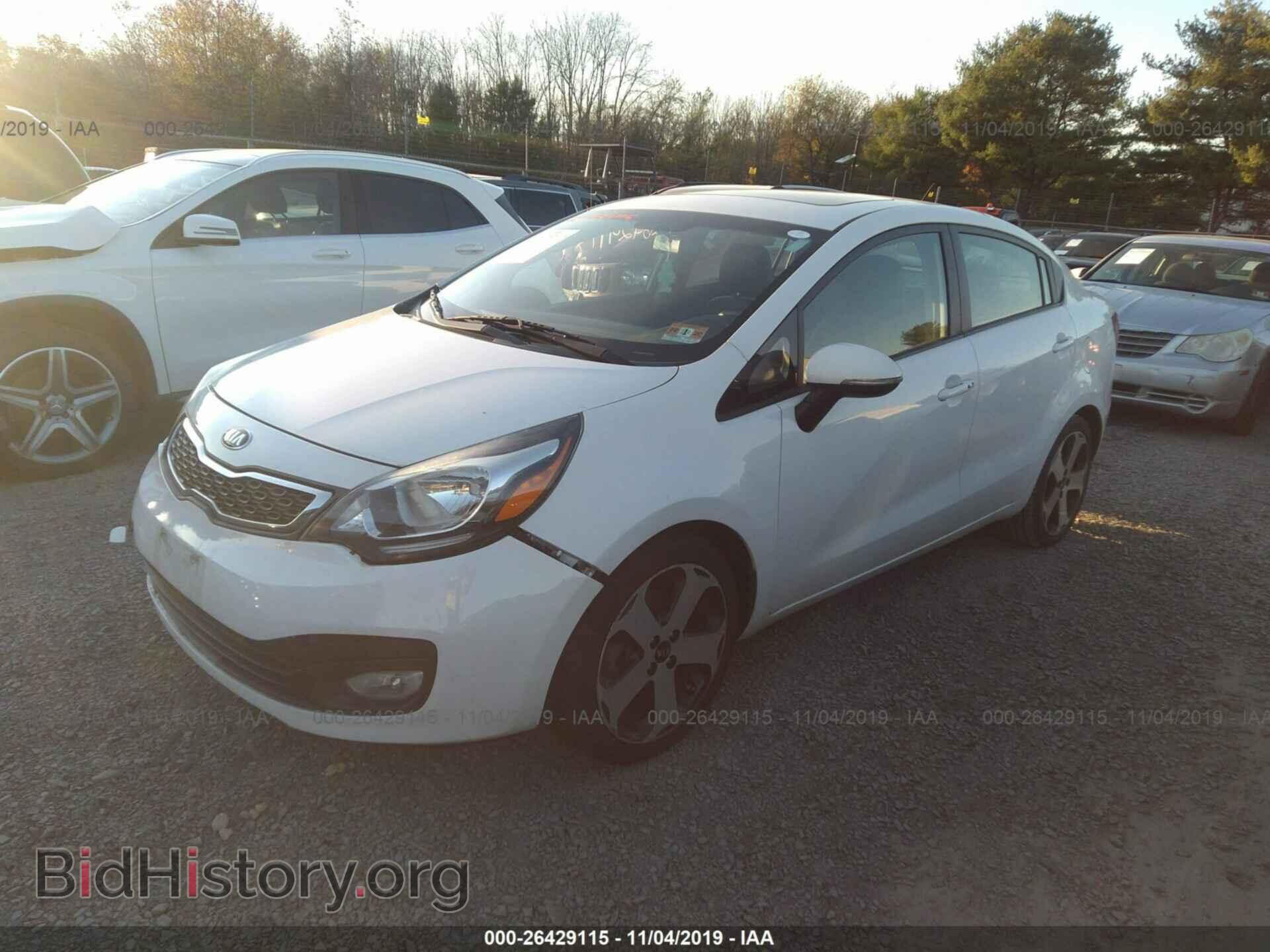 2013 KIA RIO - VIN: KNADN4A3XD6181952 - Photo 2