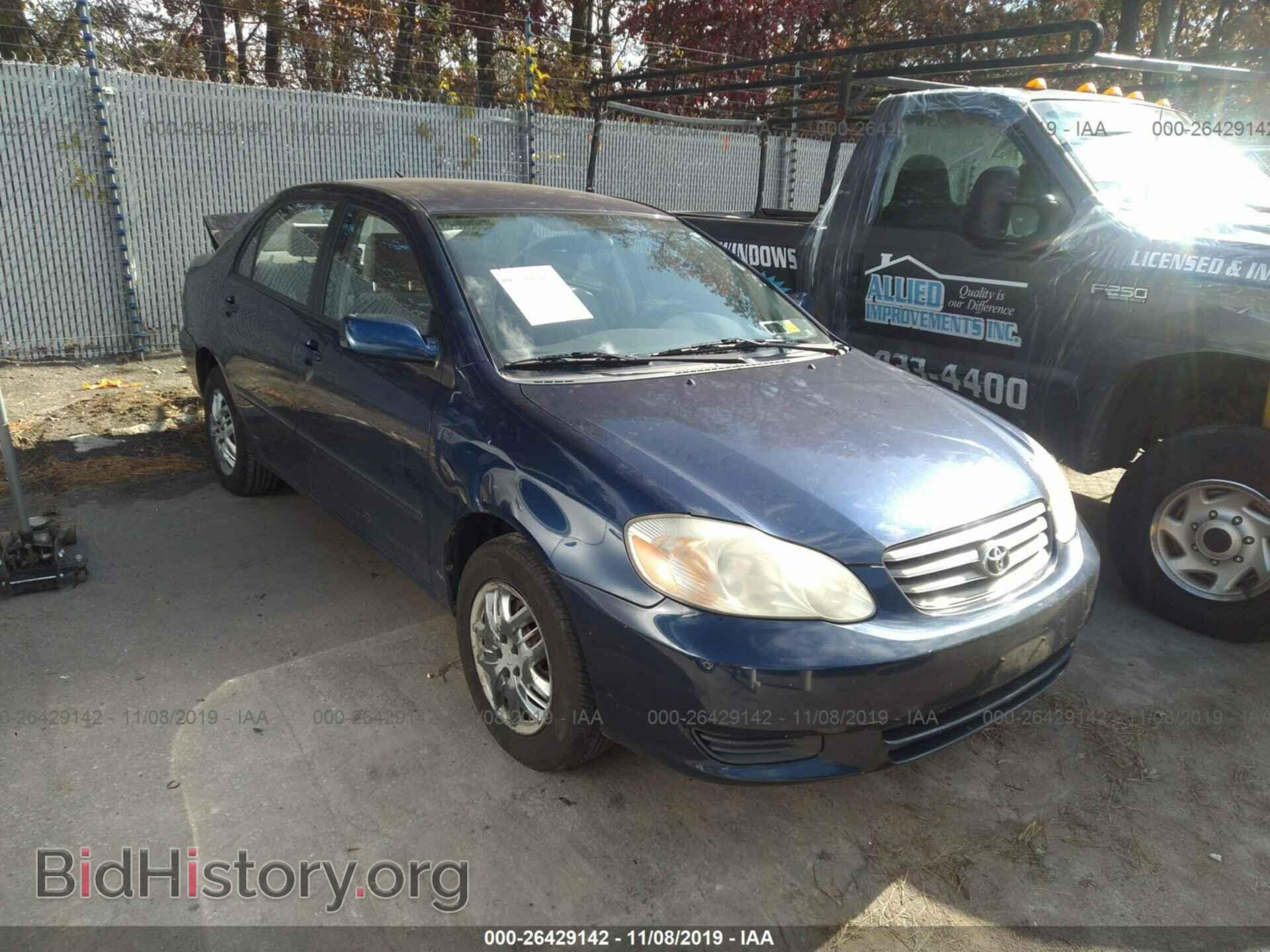 Photo JTDBR32E030011514 - TOYOTA COROLLA 2003