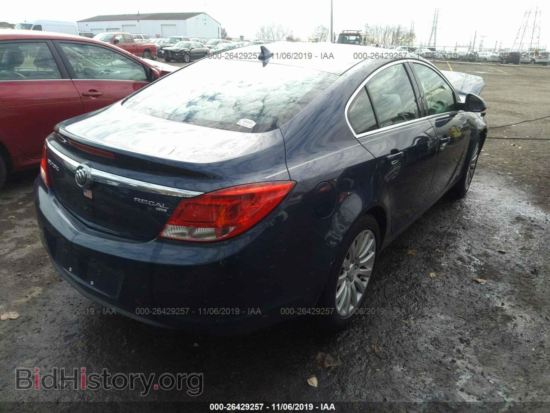 2011 BUICK REGAL - VIN: W04GP5EC3B1008109 - Фото 4