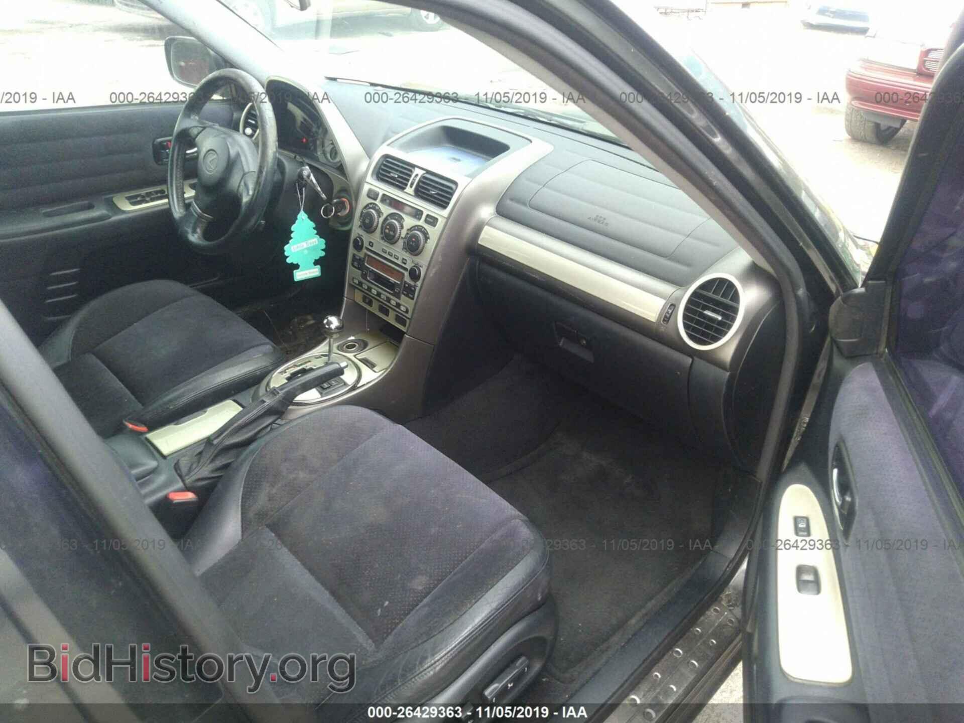 2001 LEXUS IS - VIN: JTHBD182010024338 - Photo 5