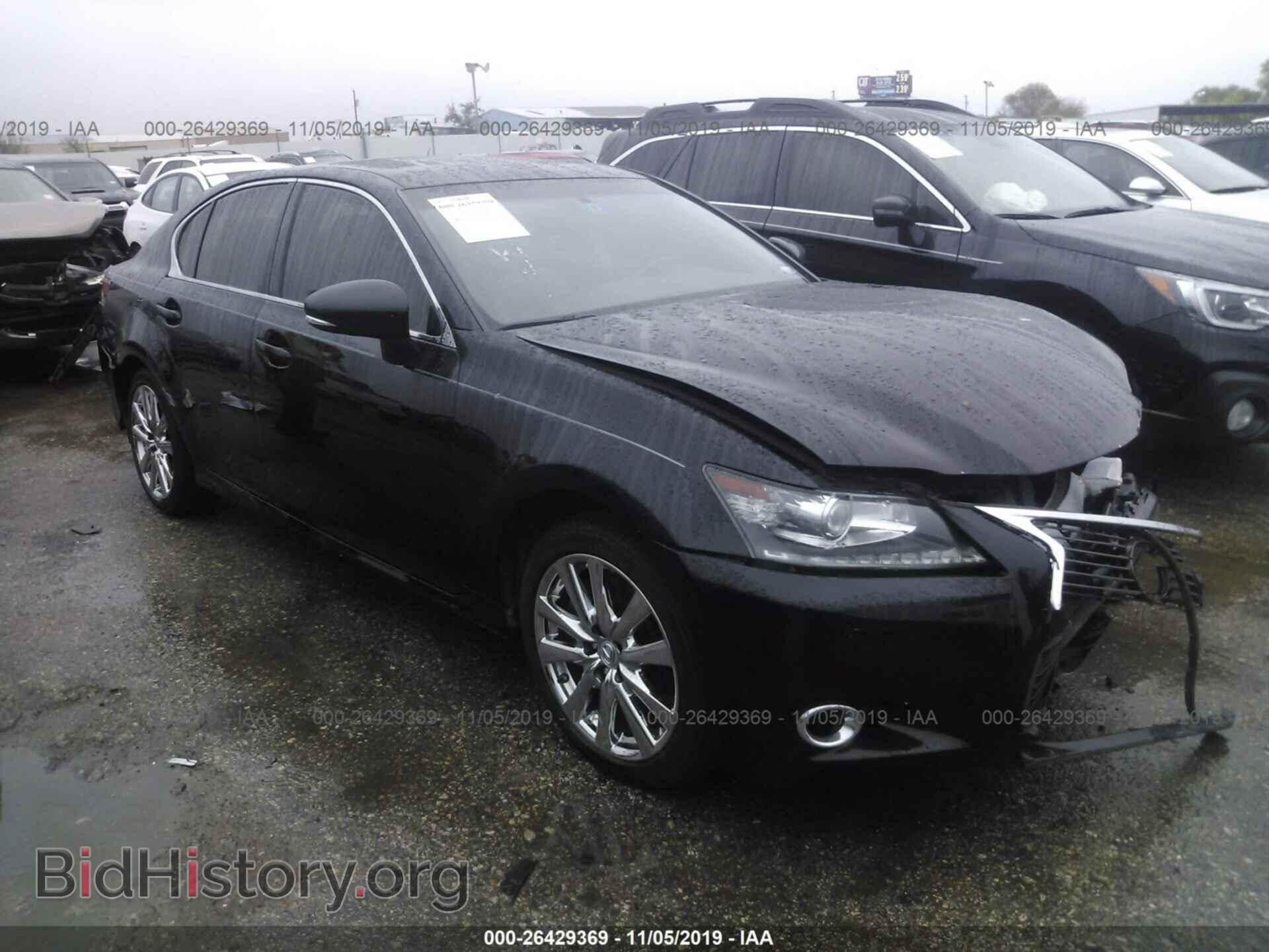 Фотография JTHBE1BLXE5036018 - LEXUS GS 2014