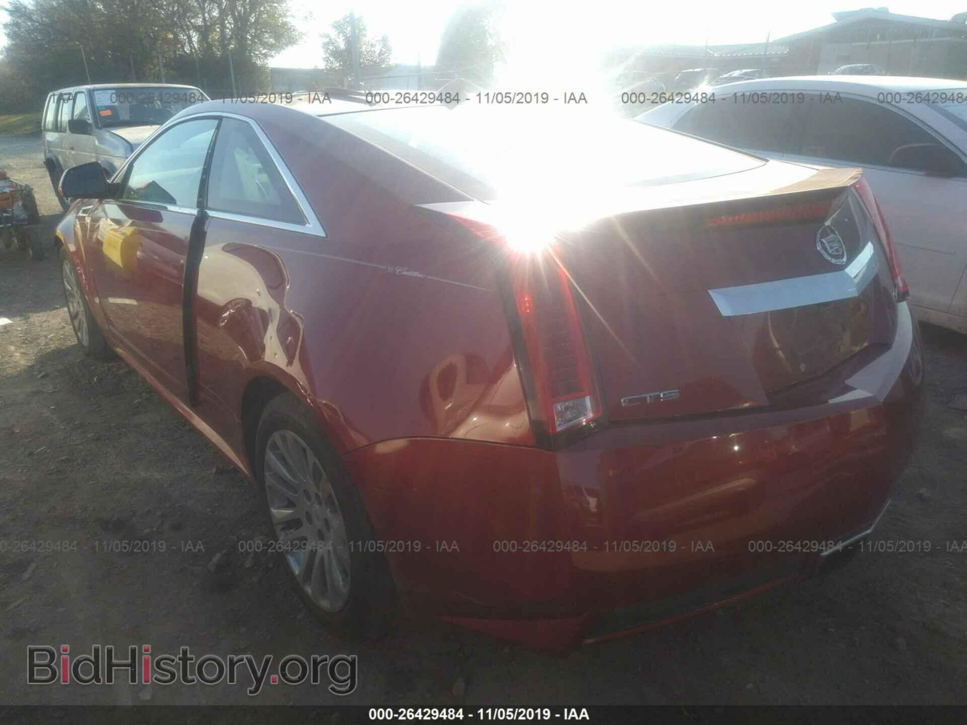 2013 CADILLAC CTS - VIN: 1G6DK1E33D0107640 - Фото 3