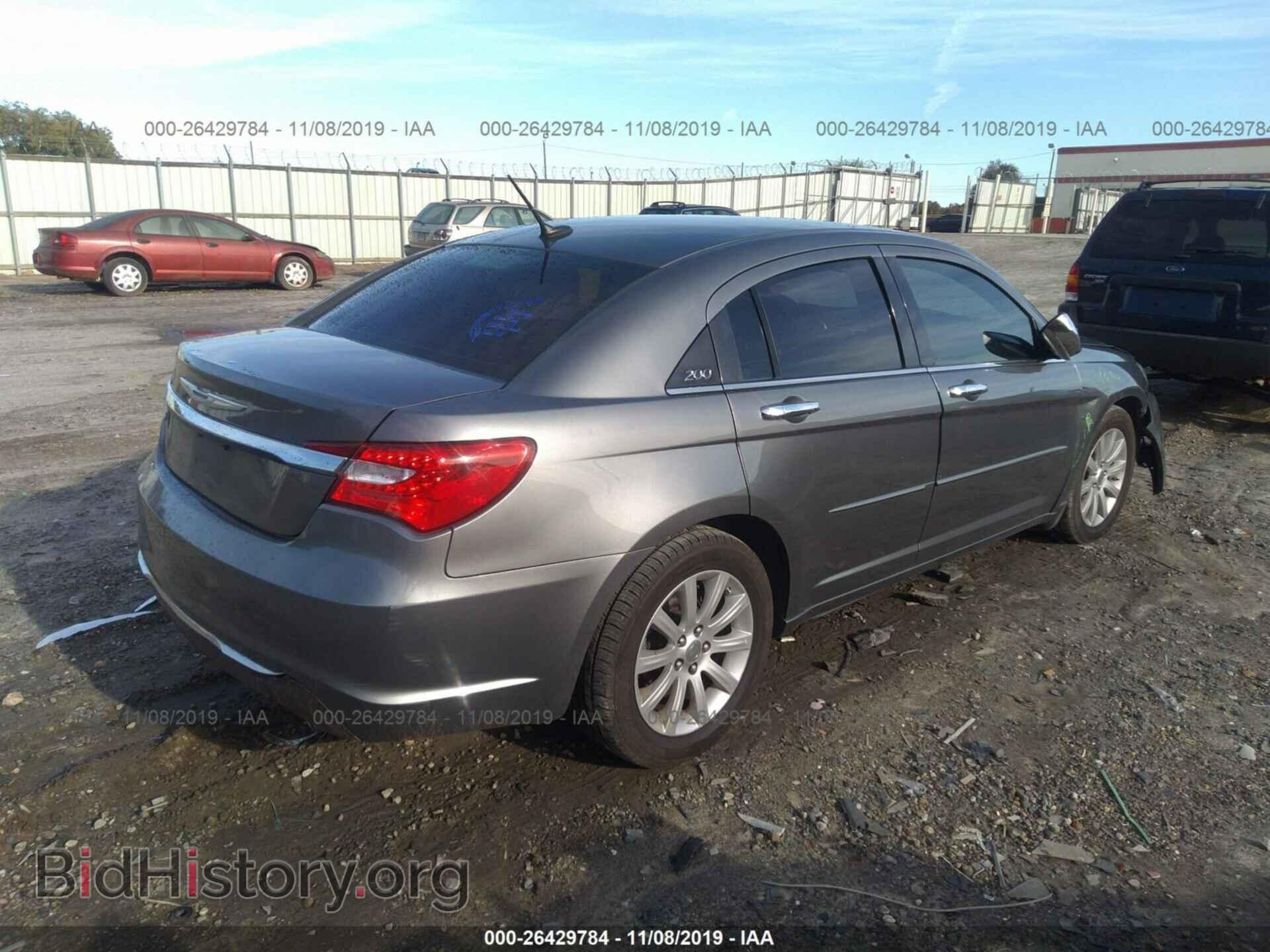 2013 CHRYSLER 200 - VIN: 1C3CCBCG3DN591284 - Фото 4