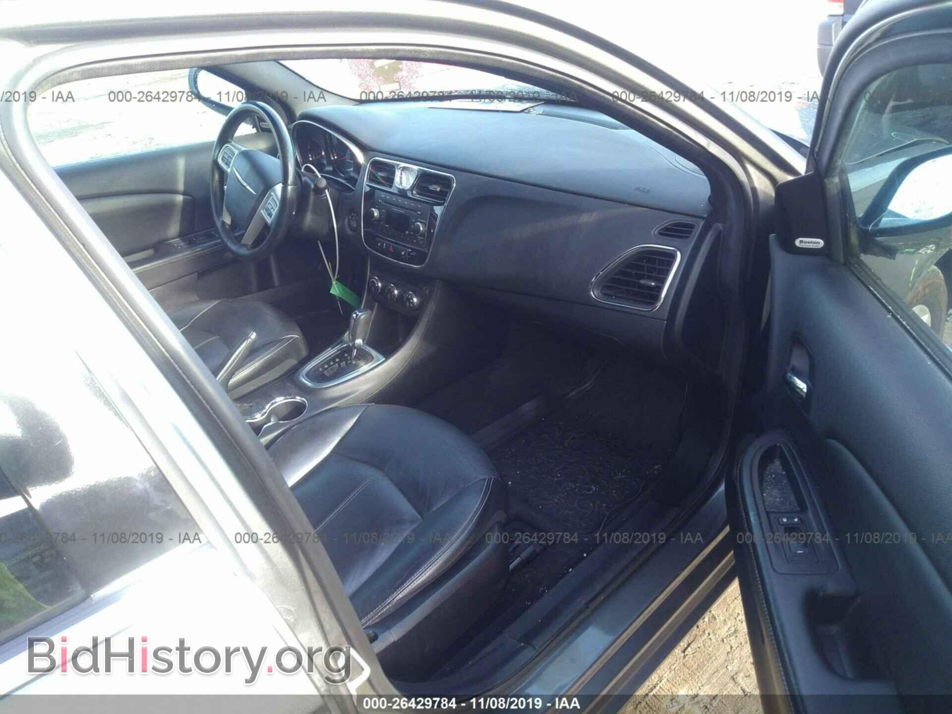 2013 CHRYSLER 200 - VIN: 1C3CCBCG3DN591284 - Фото 5