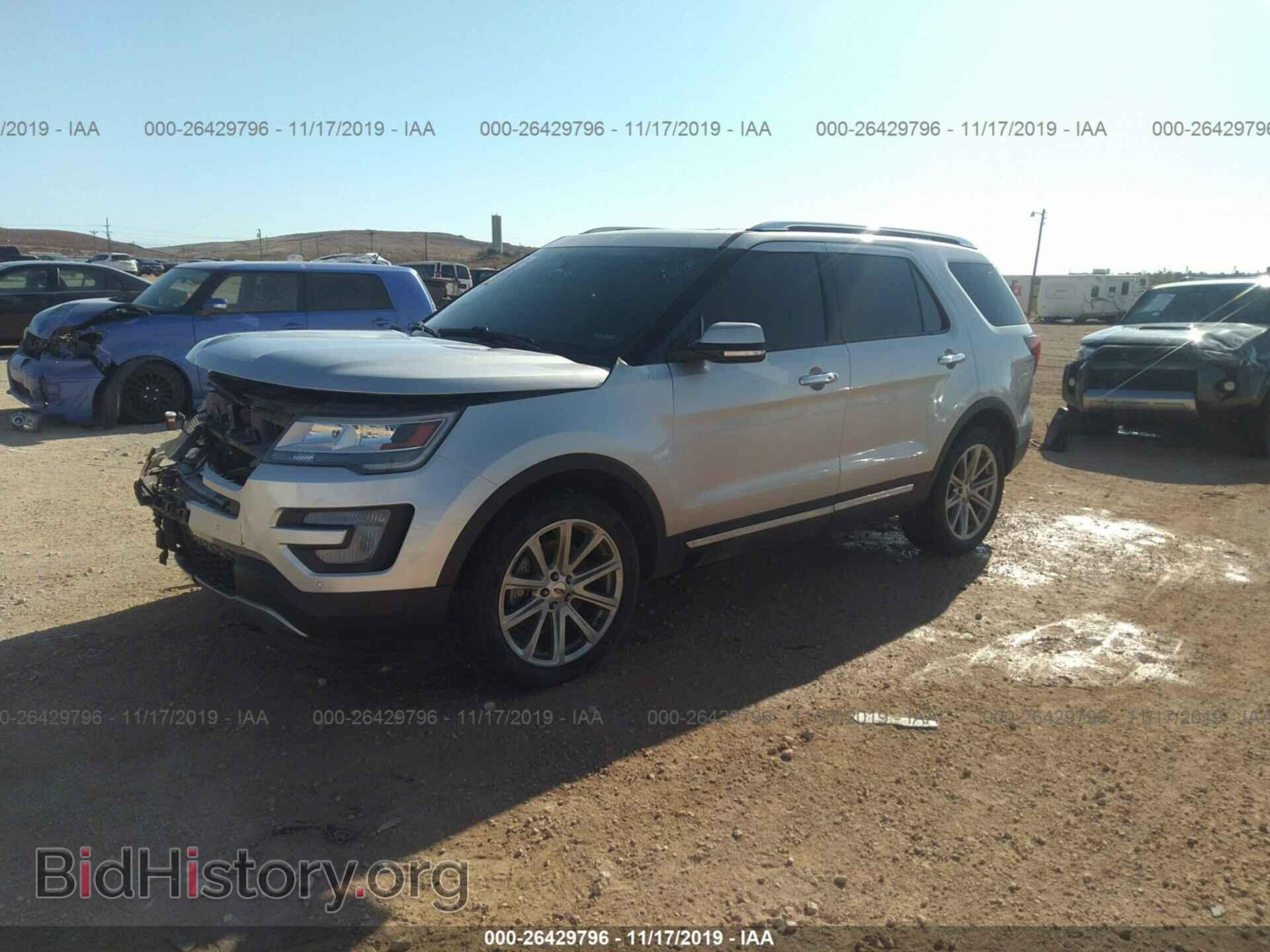 2017 FORD EXPLORER - VIN: 1FM5K7F83HGB81423 - Фото 2