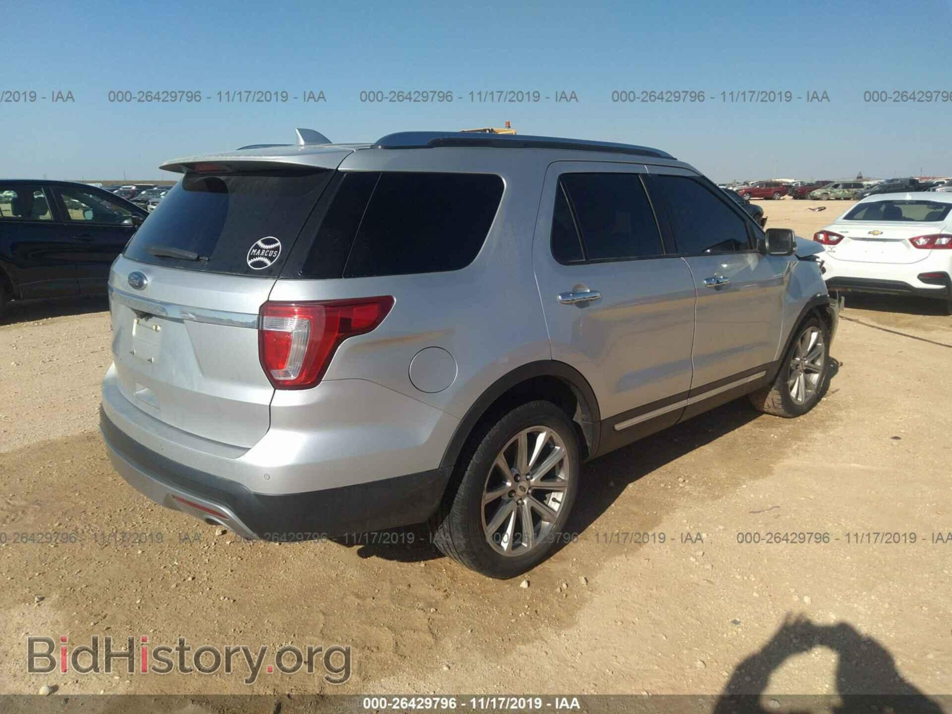 2017 FORD EXPLORER - VIN: 1FM5K7F83HGB81423 - Фото 4