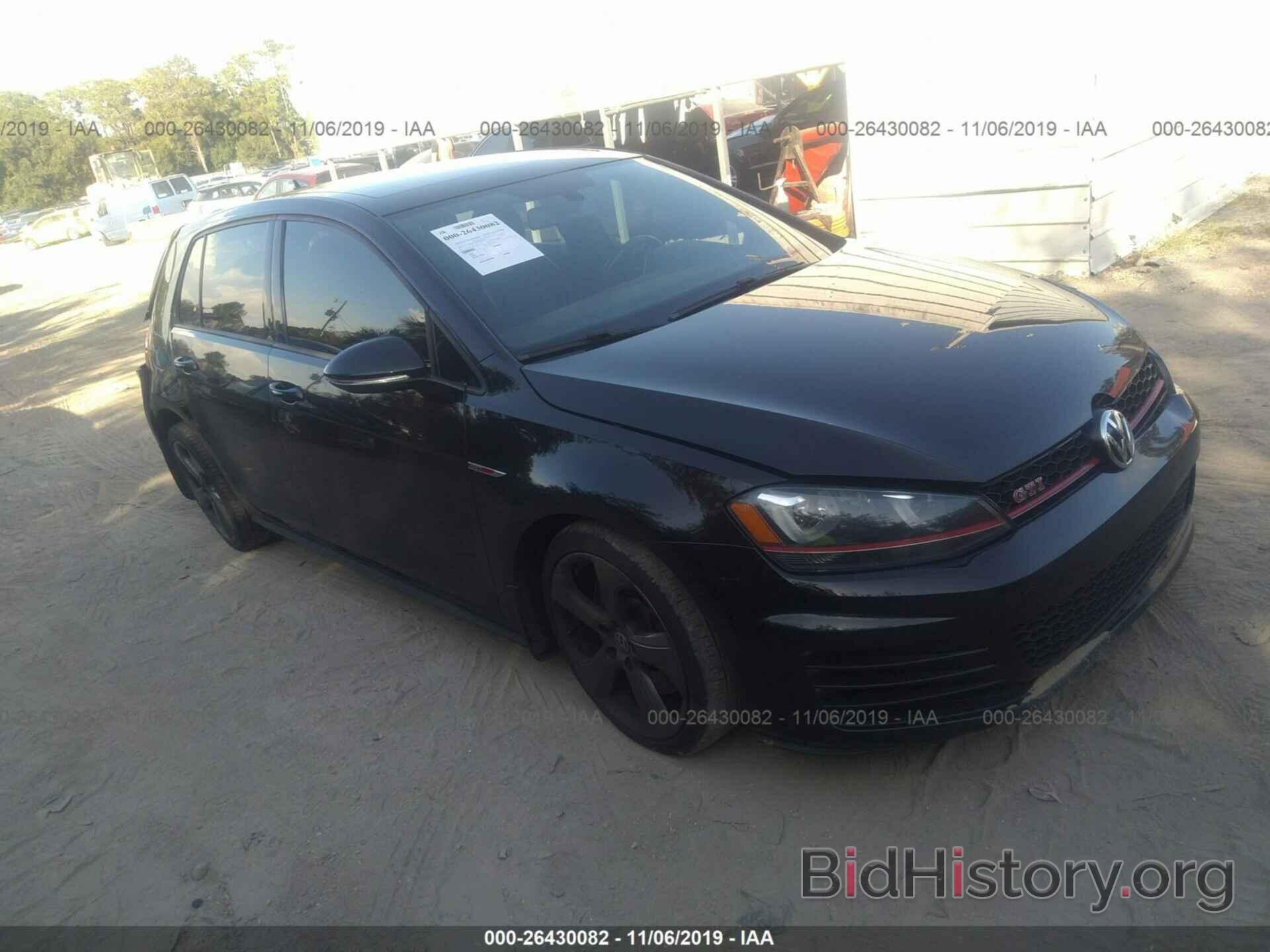 Photo 3VW447AU6GM033234 - VOLKSWAGEN GTI 2016