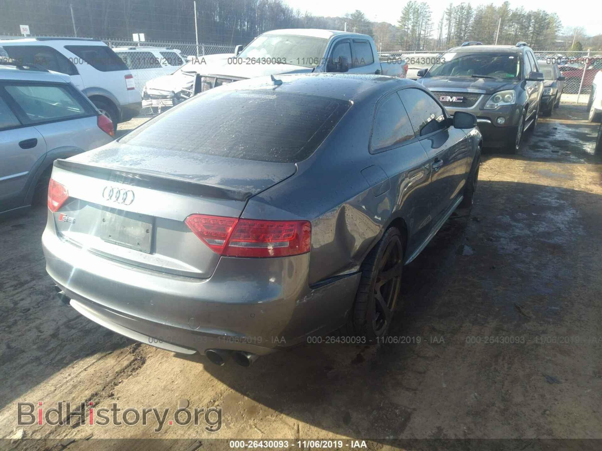 2012 AUDI S5 - VIN: WAUVVAFRXCA003633 - Photo 4