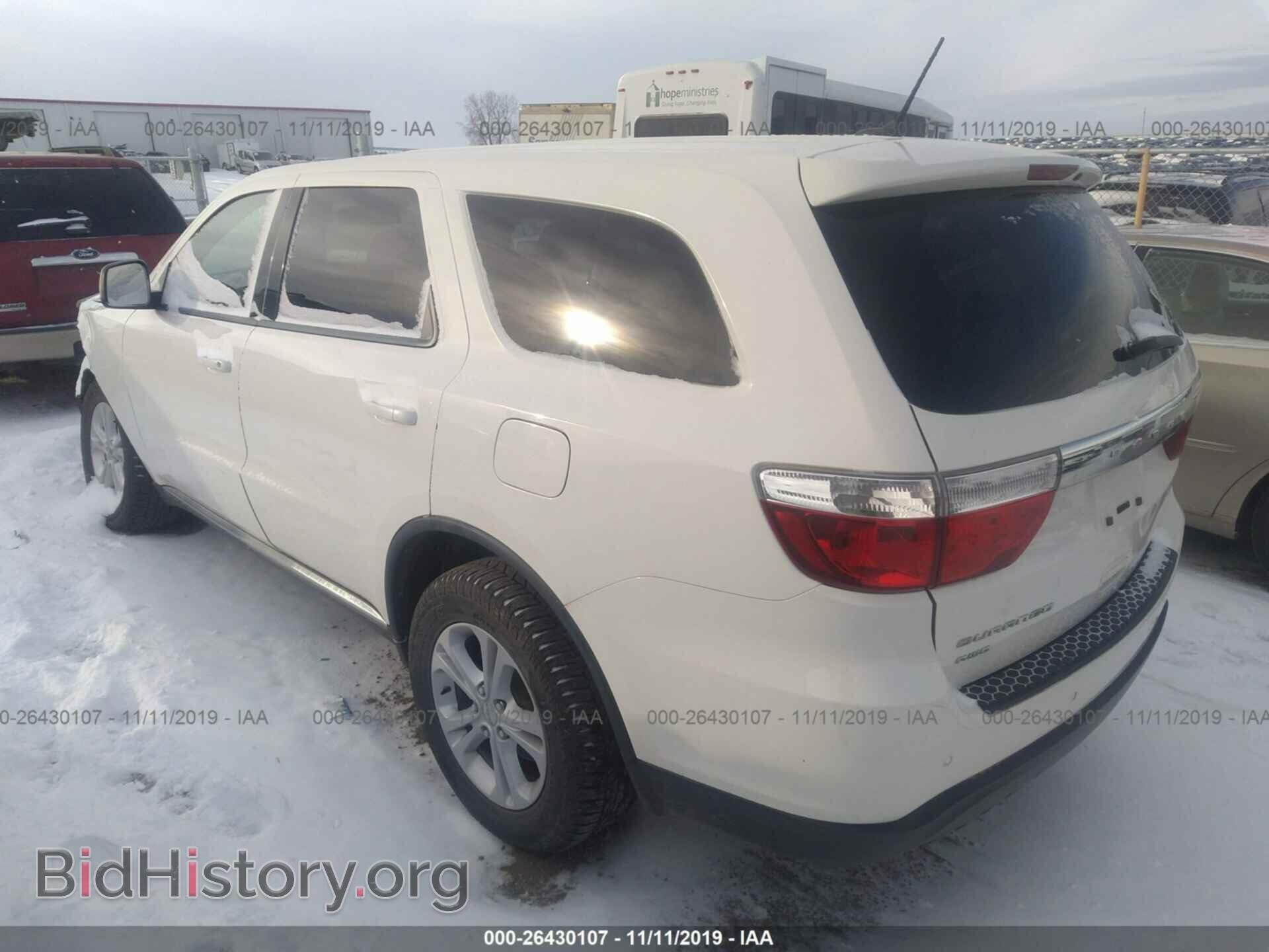 2011 DODGE DURANGO - VIN: 1D4RE2GG4BC730747 - Фото 3