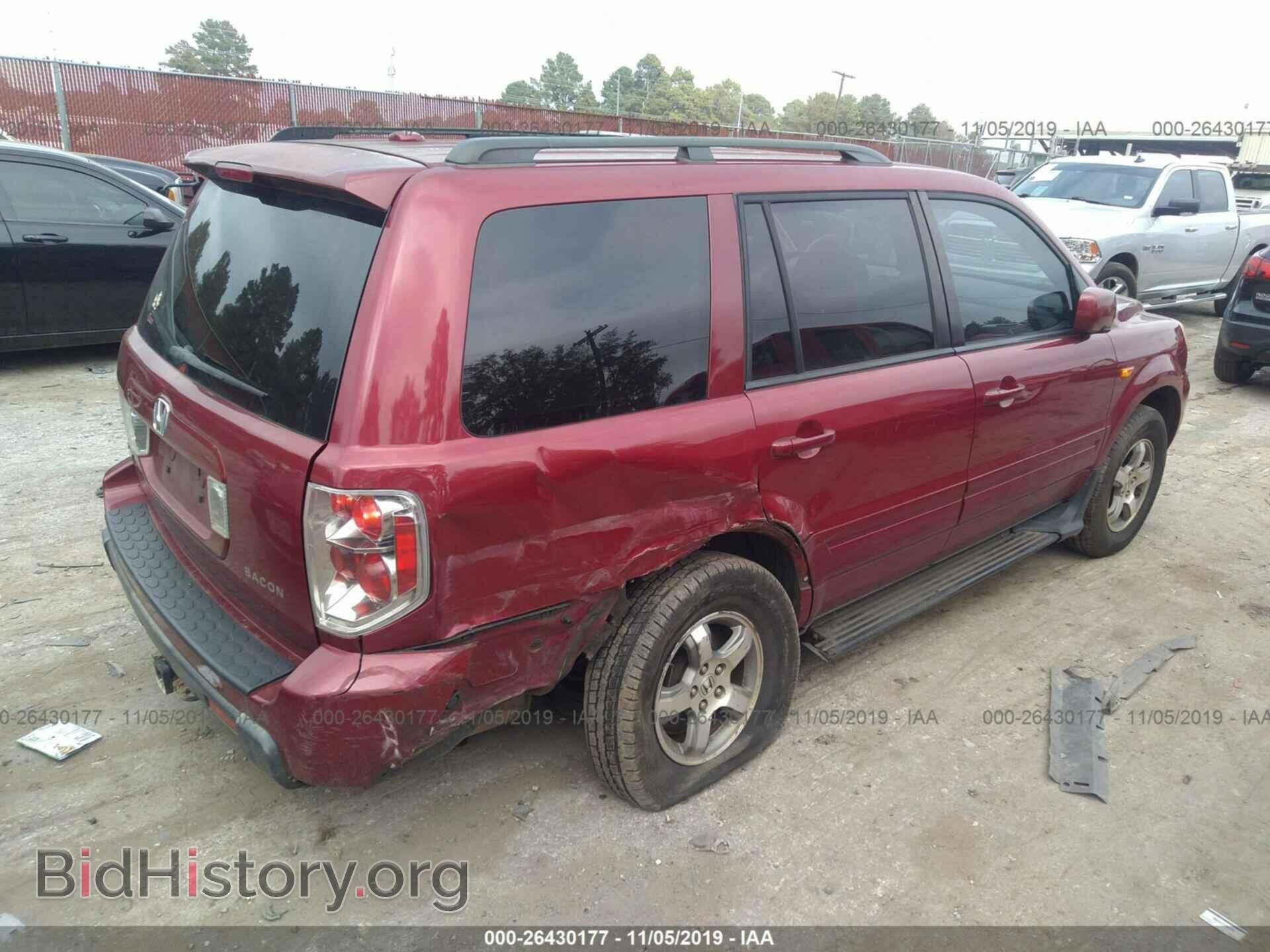 2006 HONDA PILOT - VIN: 5FNYF28546B012708 - Photo 4