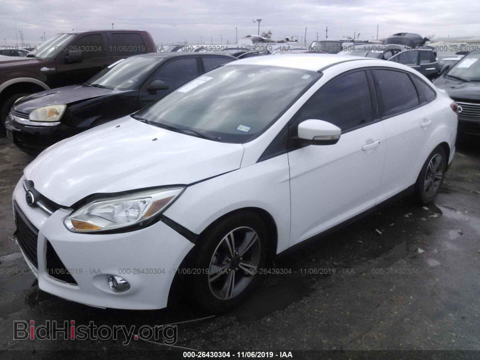 2014 FORD FOCUS - VIN: 1FADP3F22EL419924 - Фото 2