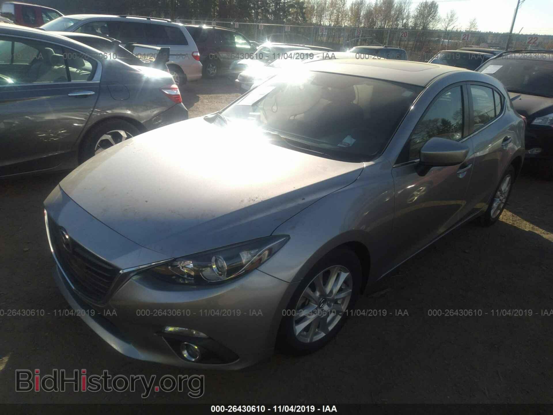 2014 MAZDA 3 - VIN: JM1BM1L72E1150737 - Фото 2