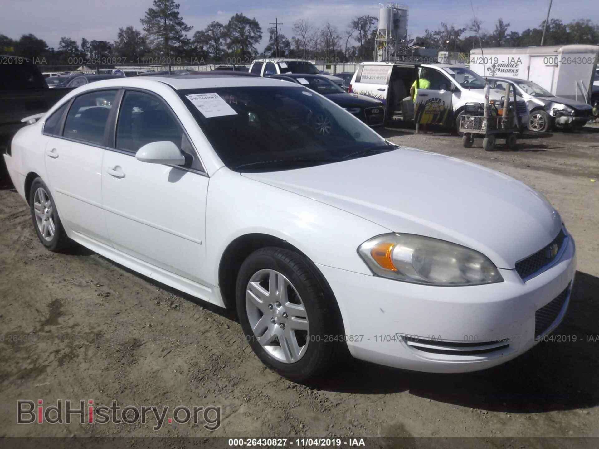 Фотография 2G1WG5E37C1227807 - CHEVROLET IMPALA 2012