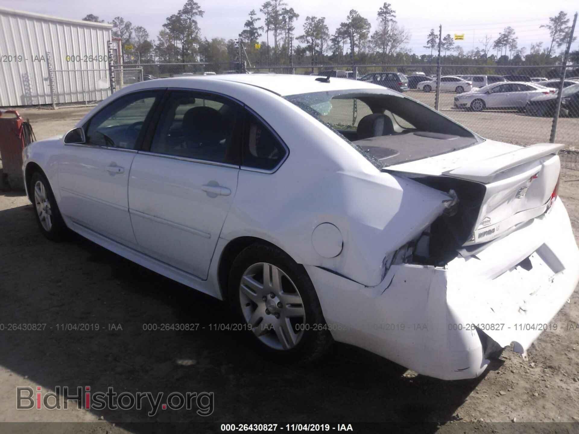 2012 CHEVROLET IMPALA - VIN: 2G1WG5E37C1227807 - Фото 3