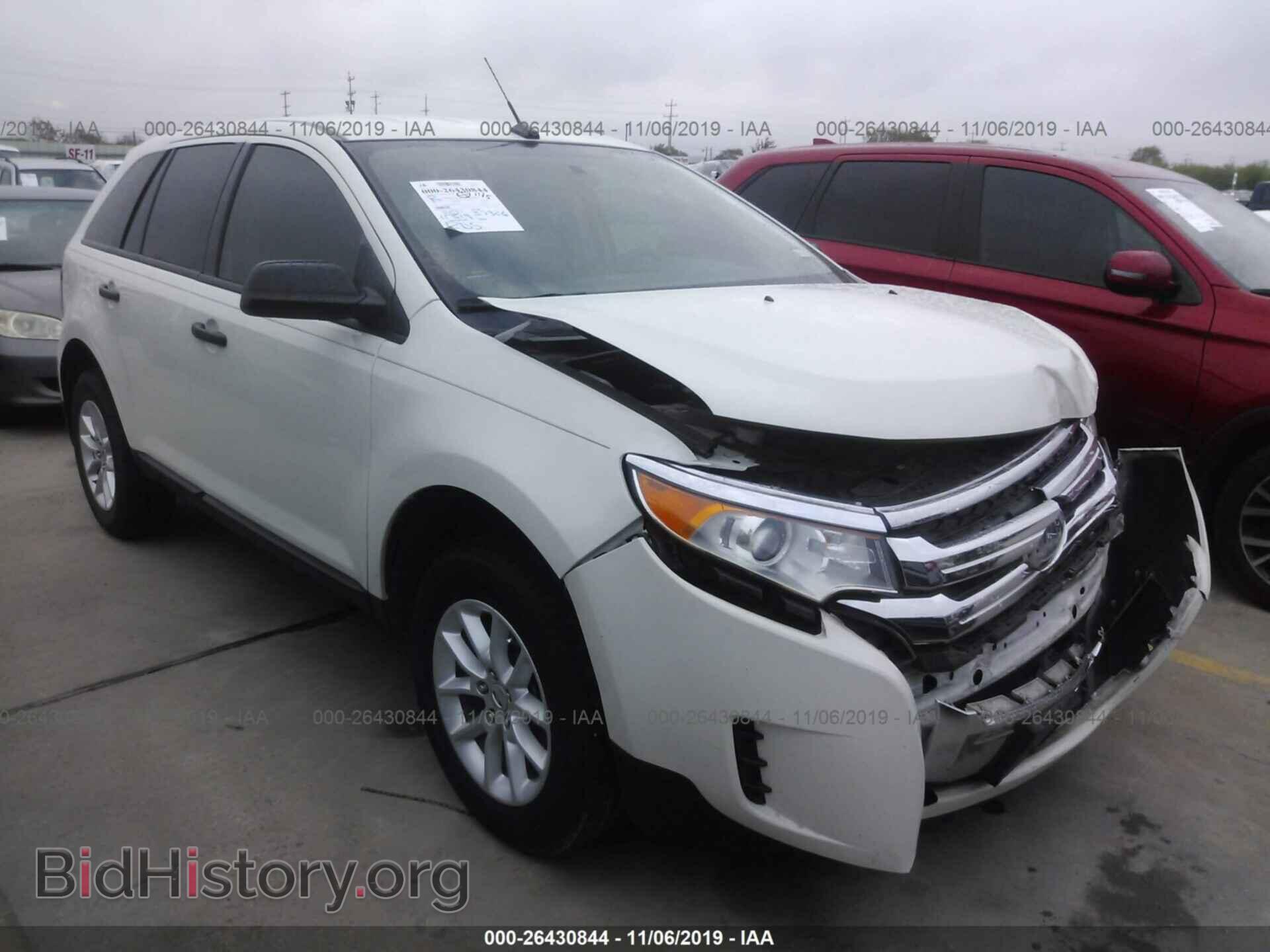 Фотография 2FMDK3GC6DBE11237 - FORD EDGE 2013