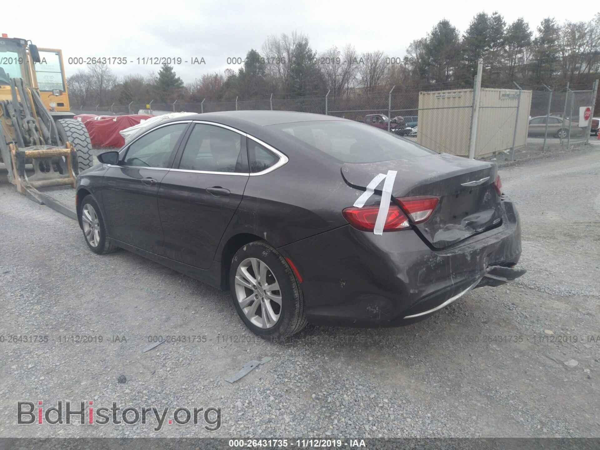 2015 CHRYSLER 200 - VIN: 1C3CCCAB0FN502741 - Photo 3