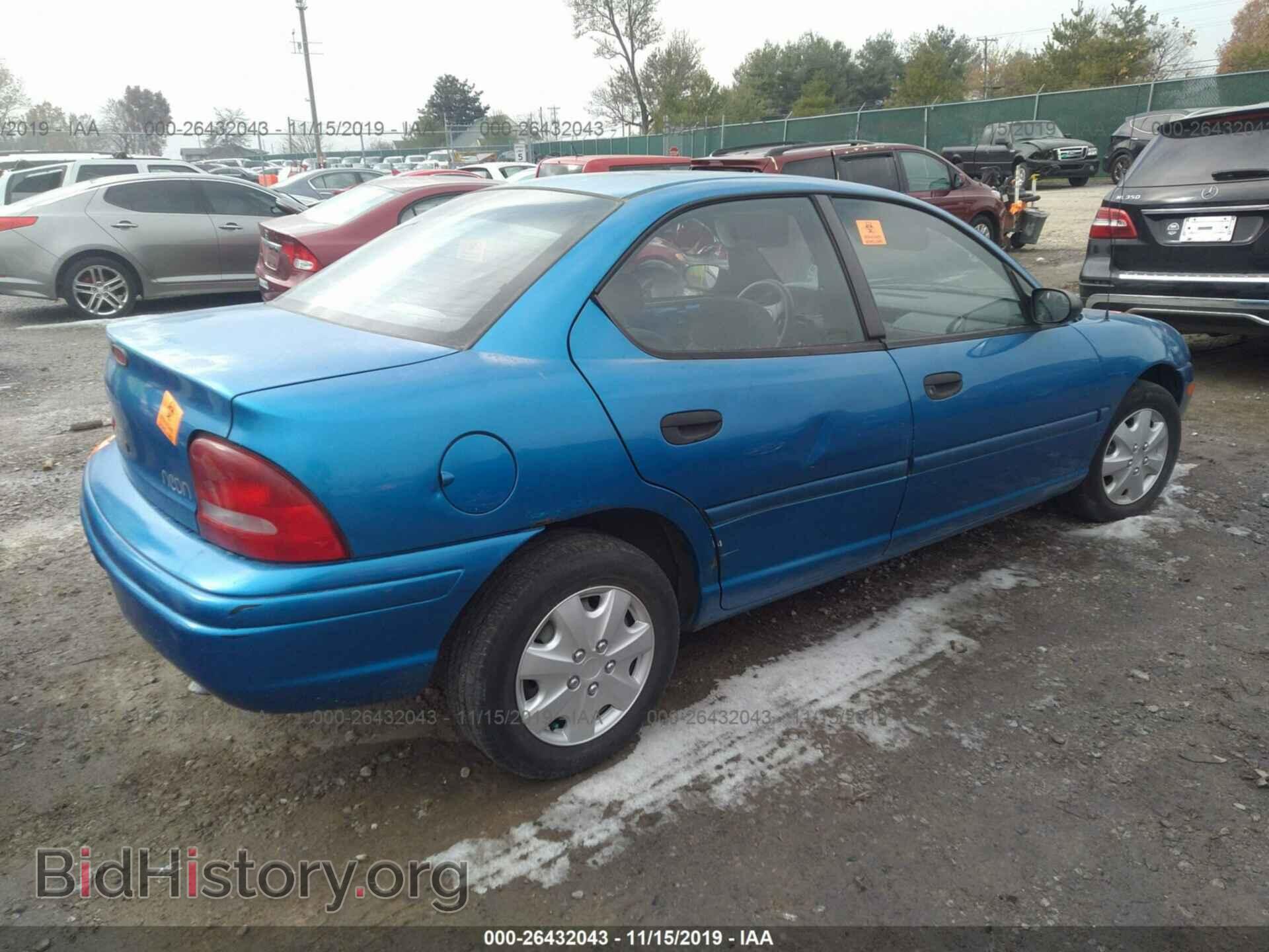 1998 Dodge Neon - VIN: 3B3ES47CXWT220377 - Фото 4