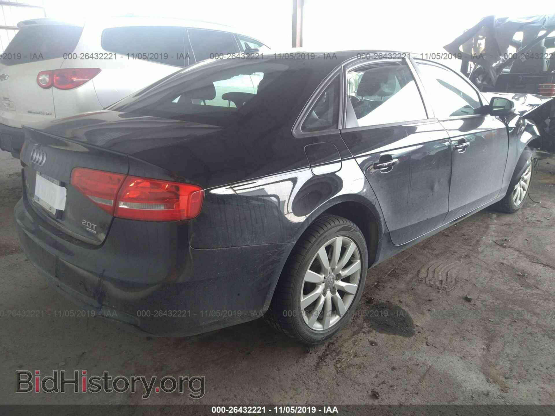 2014 AUDI A4 - VIN: WAUBFAFLXEA073468 - Фото 4