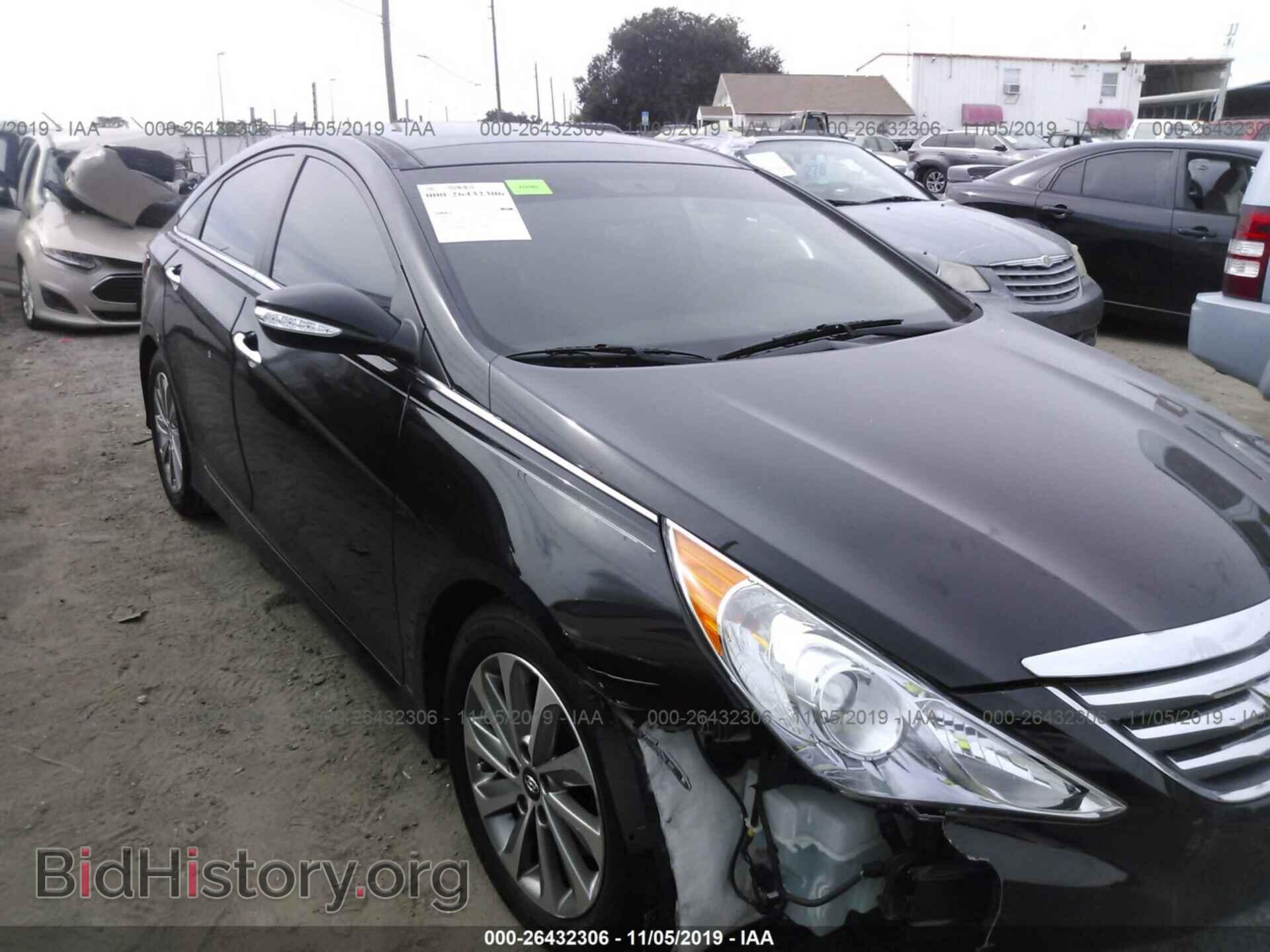 Photo 5NPEC4AC7EH846410 - HYUNDAI SONATA 2014