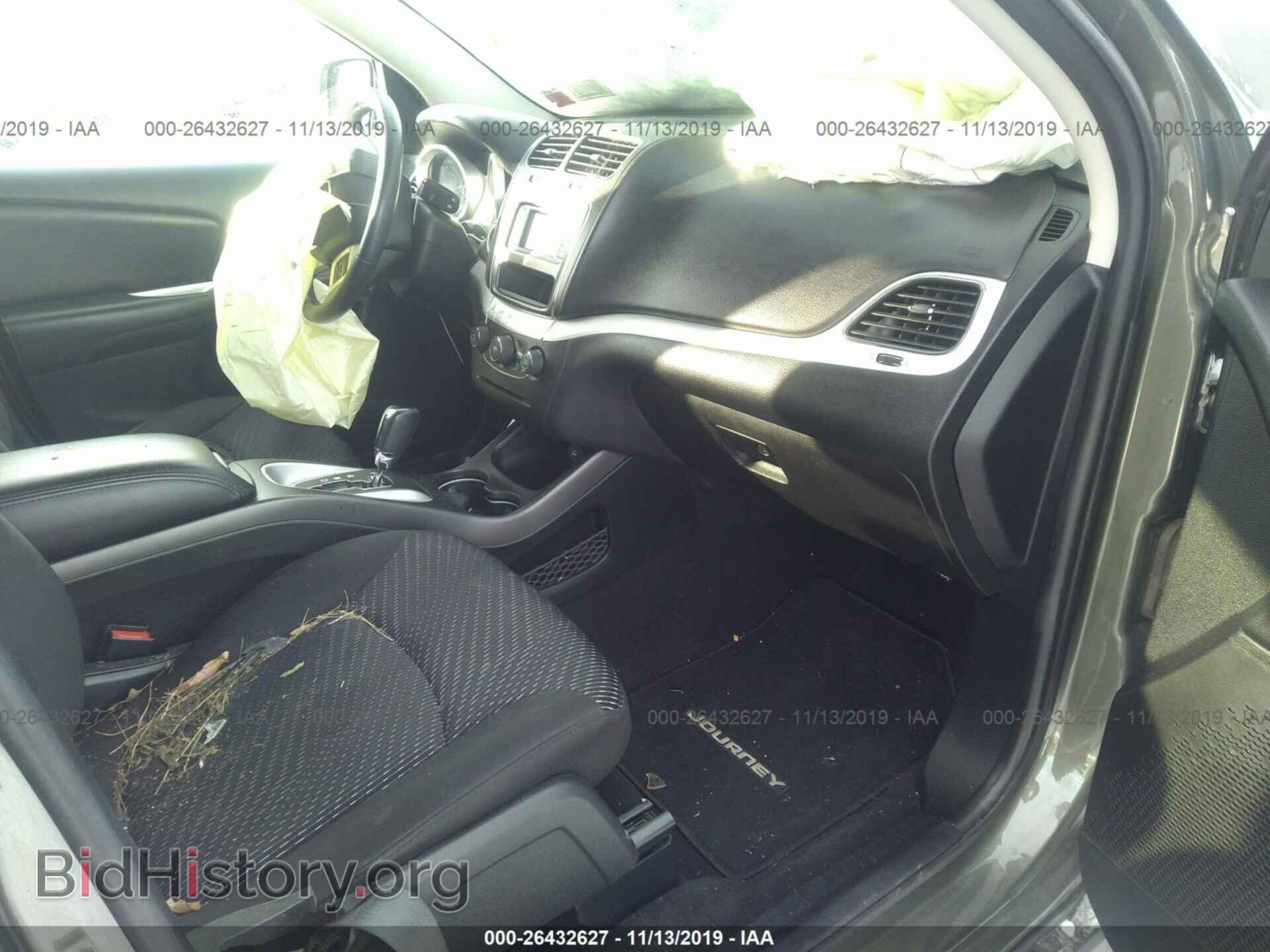 2016 DODGE JOURNEY - VIN: 3C4PDCAB6GT152186 - Фото 5