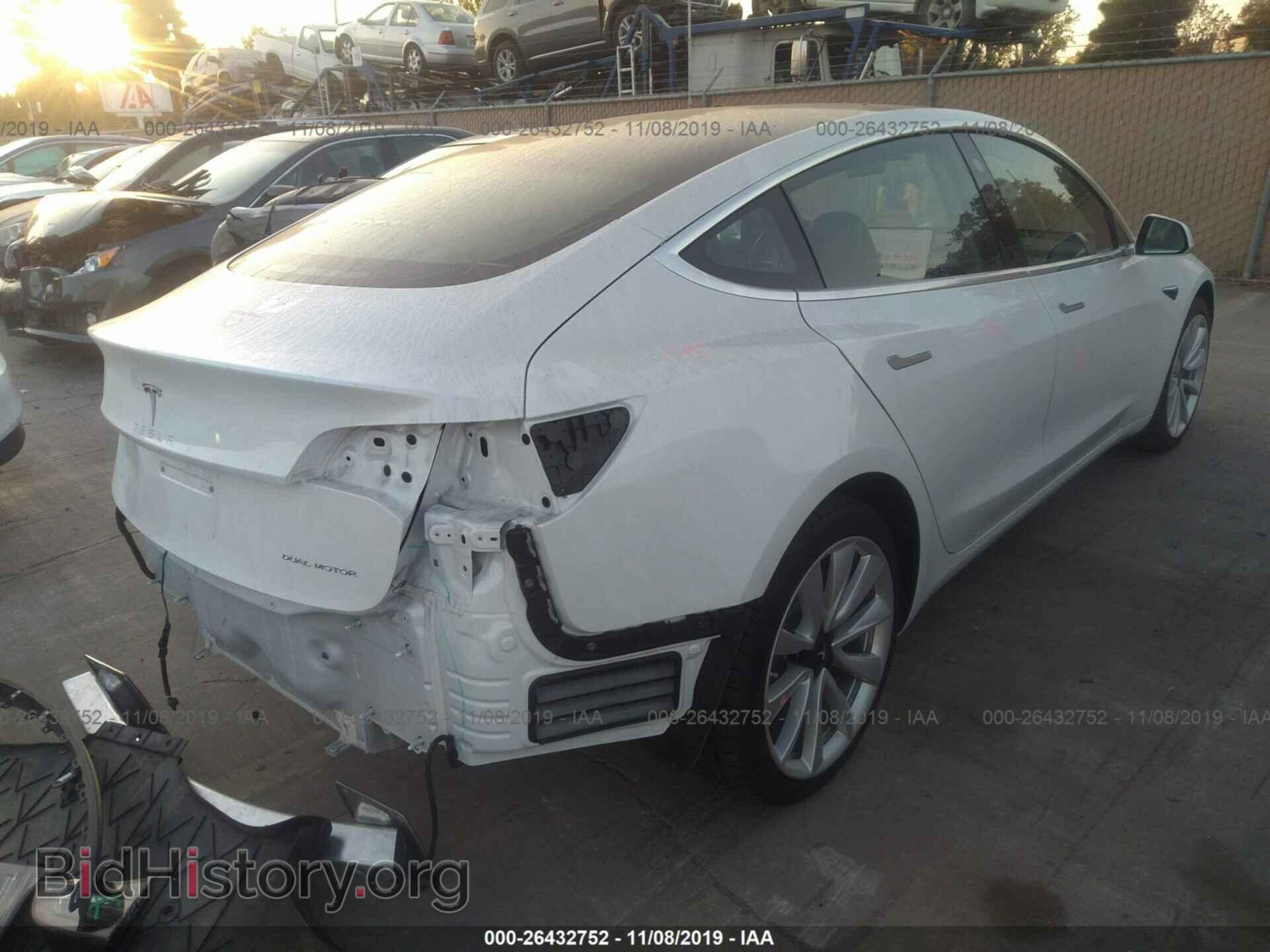 2019 TESLA MODEL 3 - VIN: 5YJ3E1EB0KF200069 - Фото 4