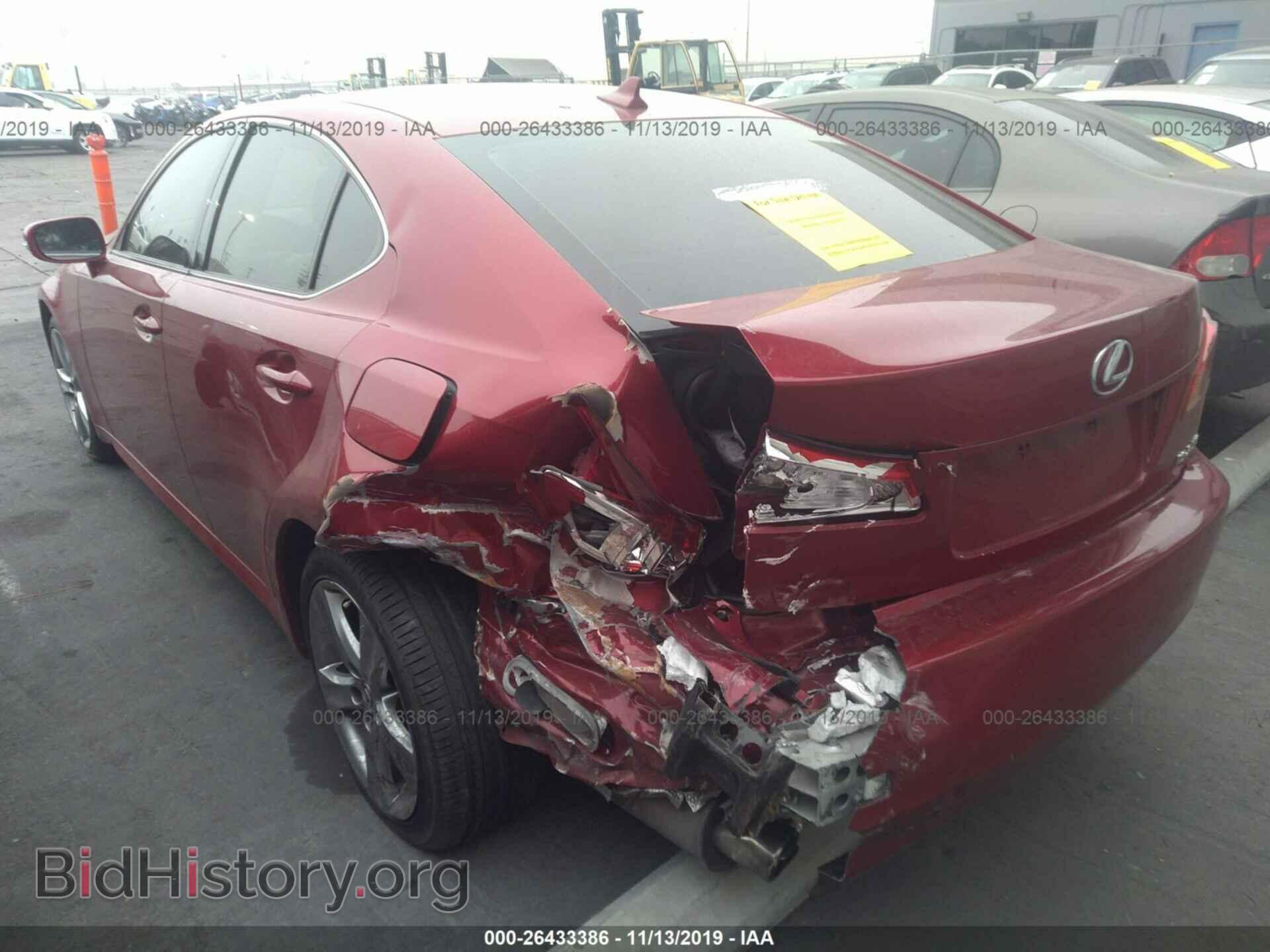 2012 LEXUS IS - VIN: JTHBF5C27C5169259 - Фото 3