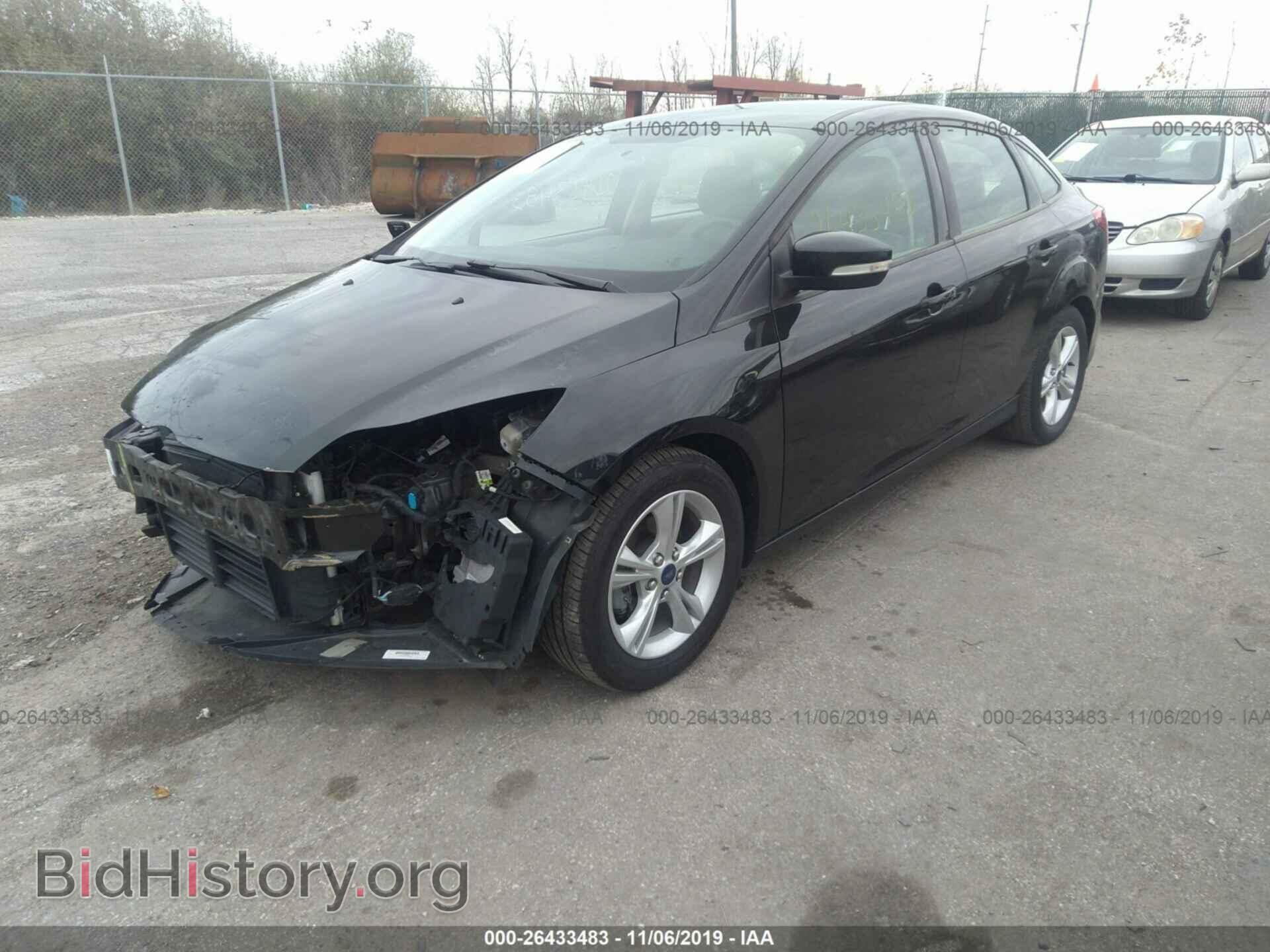 2014 FORD FOCUS - VIN: 1FADP3F2XEL405589 - Фото 2