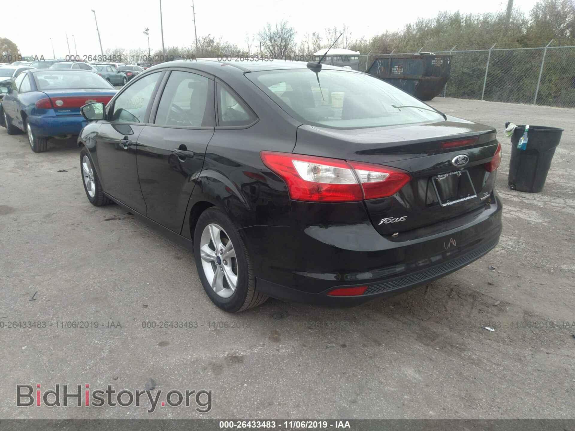 2014 FORD FOCUS - VIN: 1FADP3F2XEL405589 - Фото 3