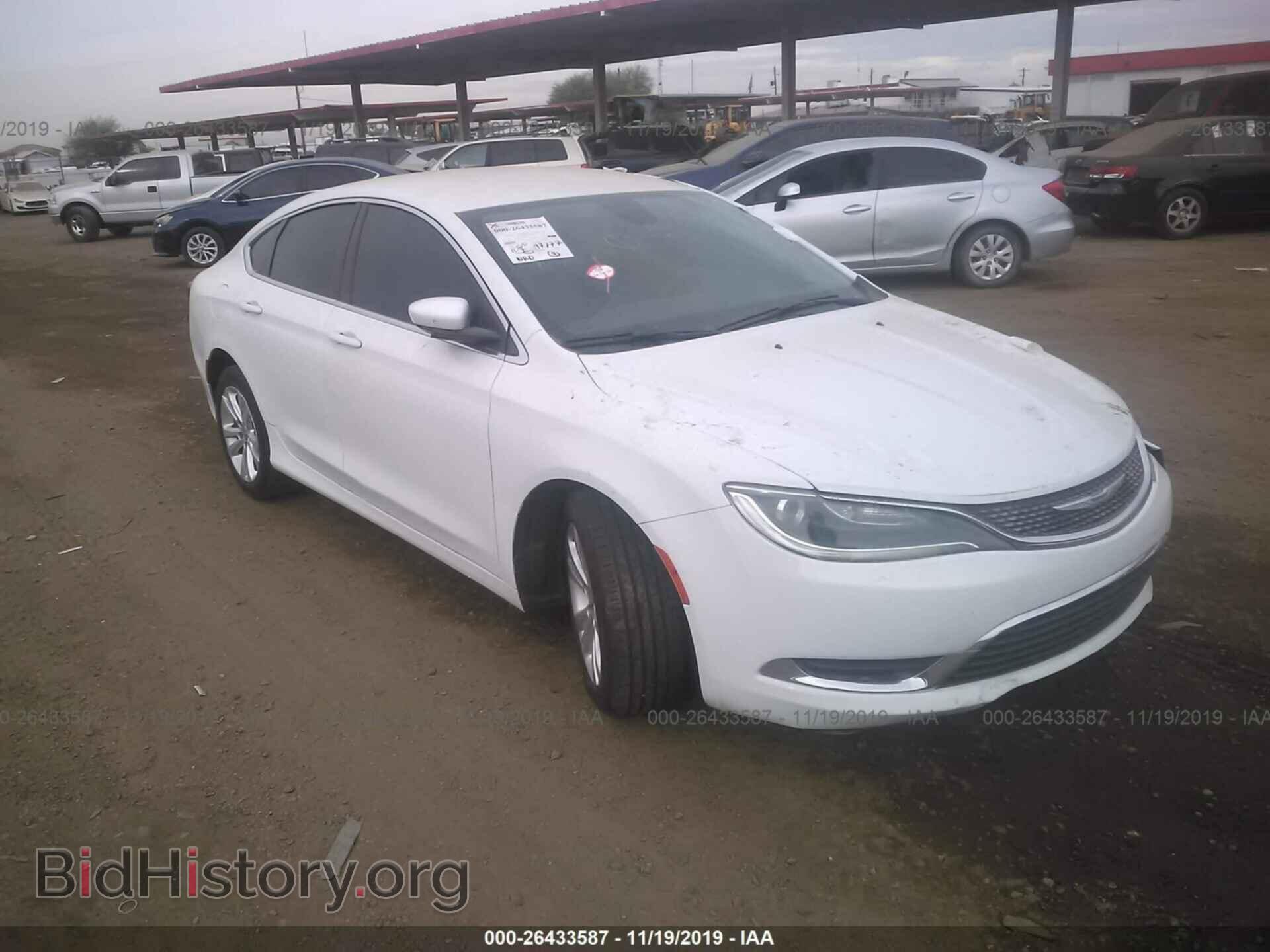 Photo 1C3CCCAB3FN651919 - CHRYSLER 200 2015