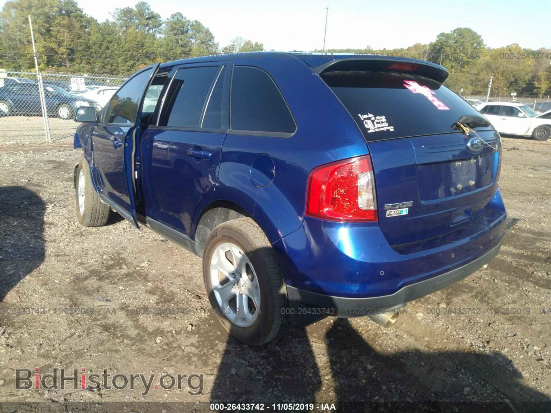 2013 FORD EDGE - VIN: 2FMDK4JC5DBA98311 - Photo 3