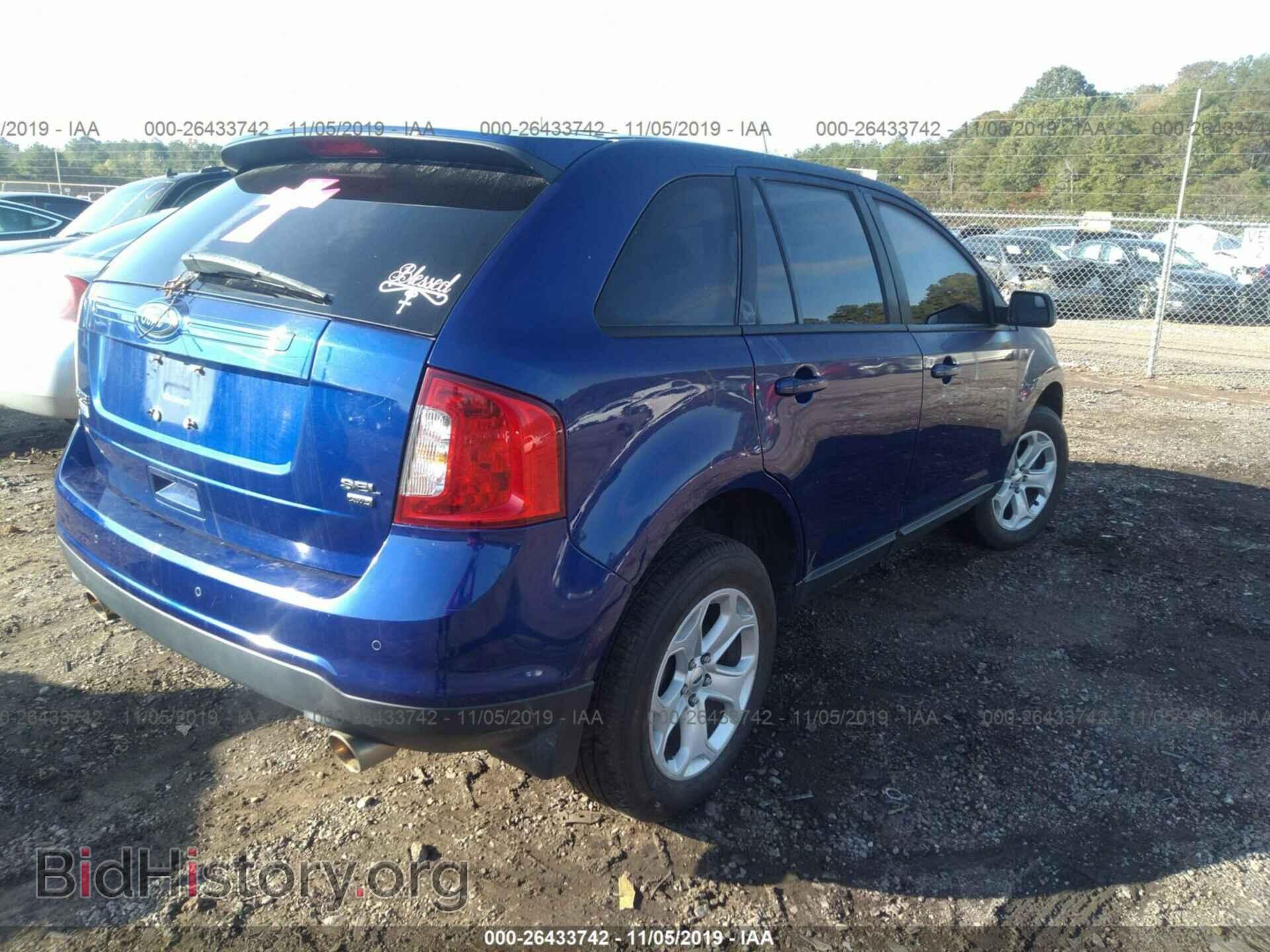 2013 FORD EDGE - VIN: 2FMDK4JC5DBA98311 - Photo 4