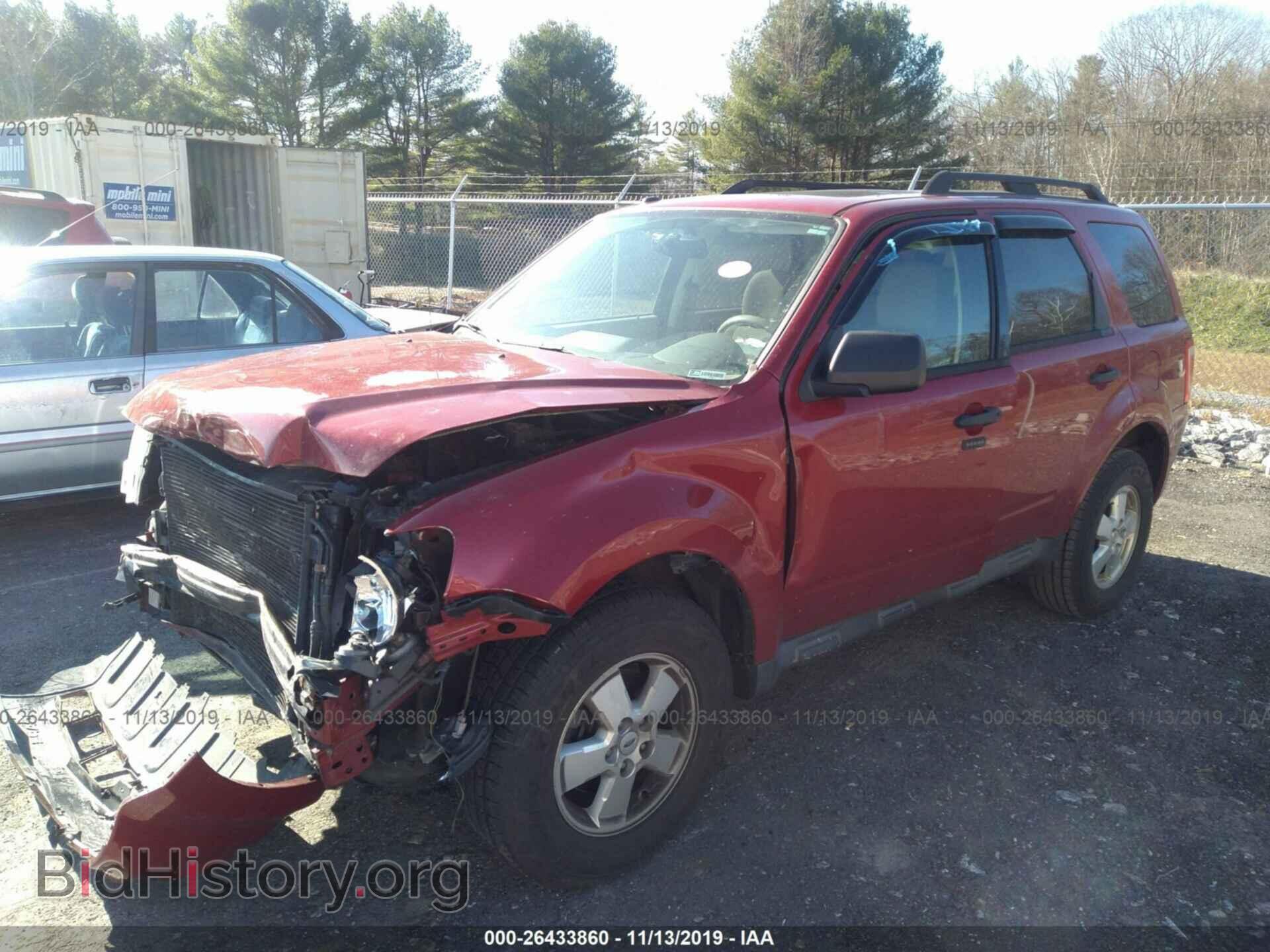 2011 FORD ESCAPE - VIN: 1FMCU9DG6BKA87287 - Photo 2