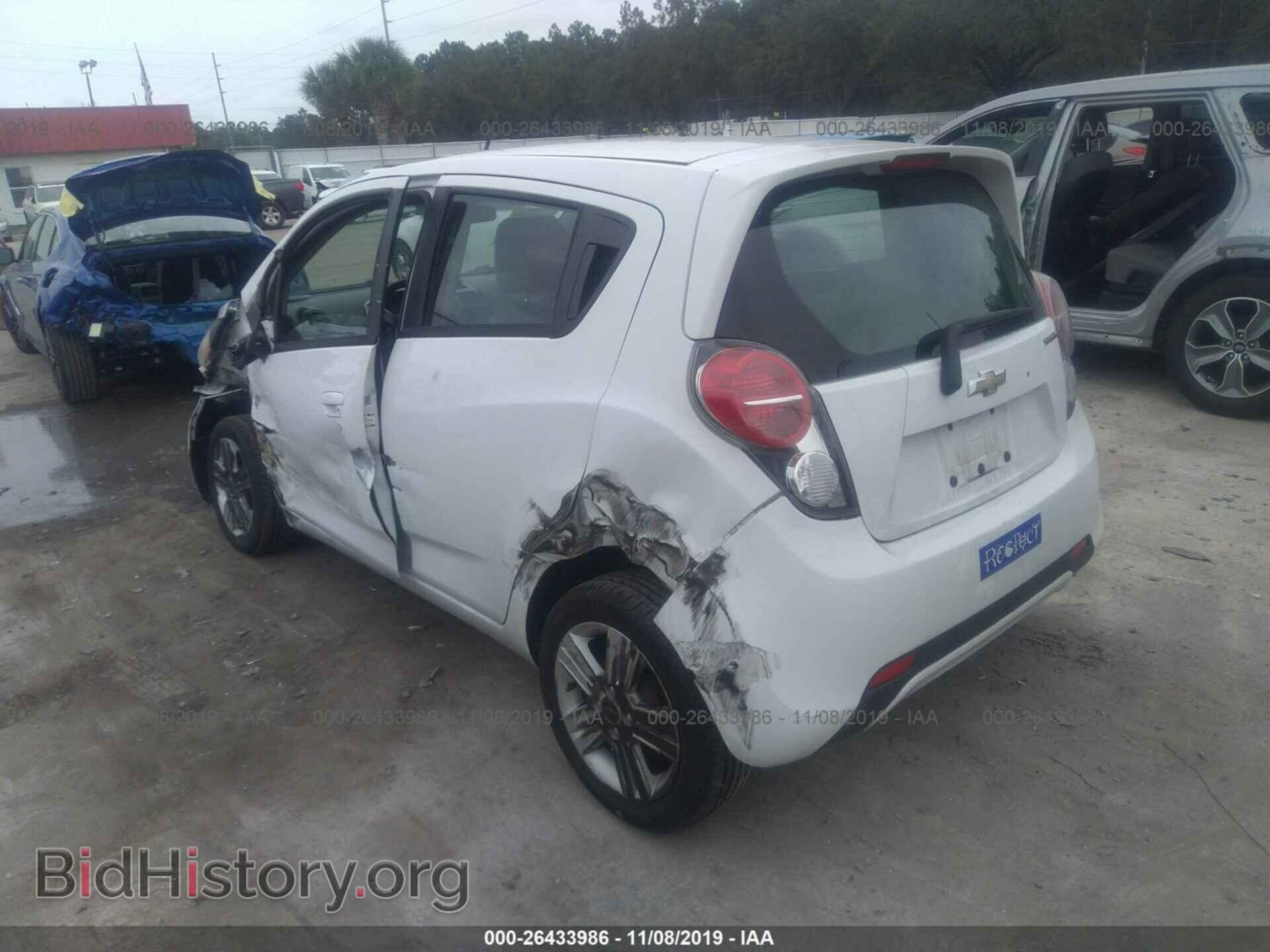2014 CHEVROLET SPARK - VIN: KL8CD6S99EC563420 - Фото 3