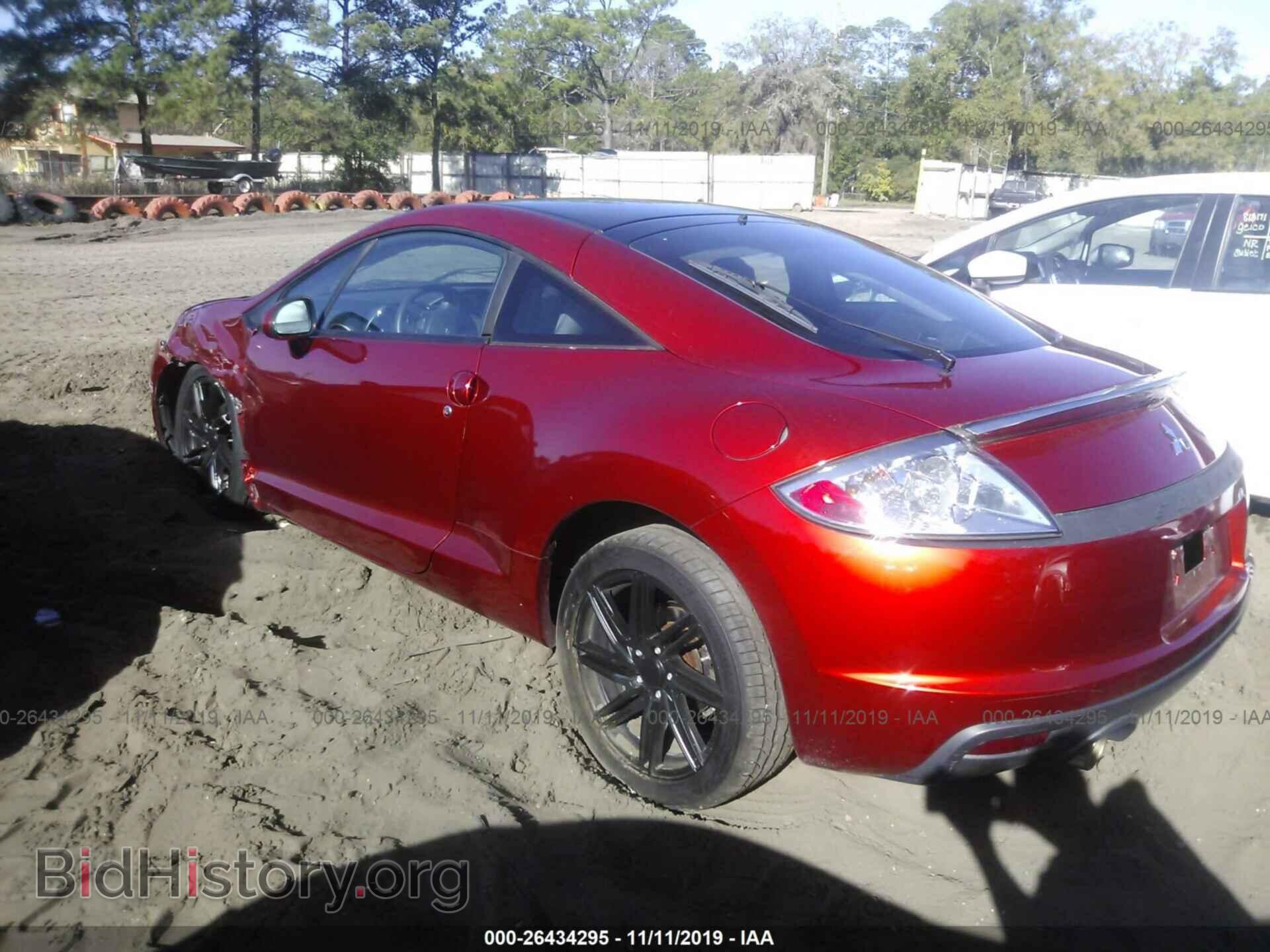 2012 MITSUBISHI ECLIPSE - VIN: 4A31K5DF9CE003526 - Фото 3