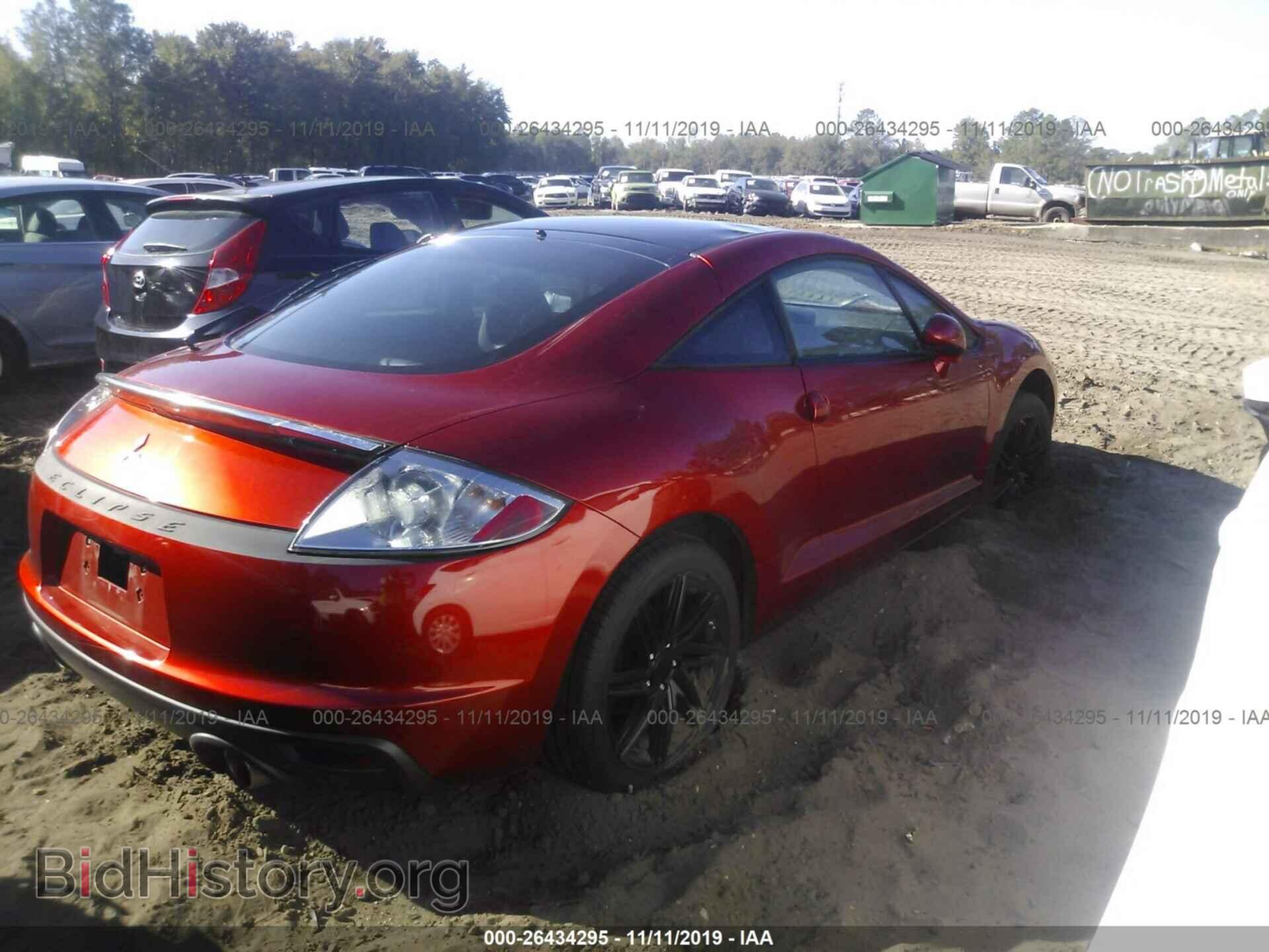 2012 MITSUBISHI ECLIPSE - VIN: 4A31K5DF9CE003526 - Фото 4